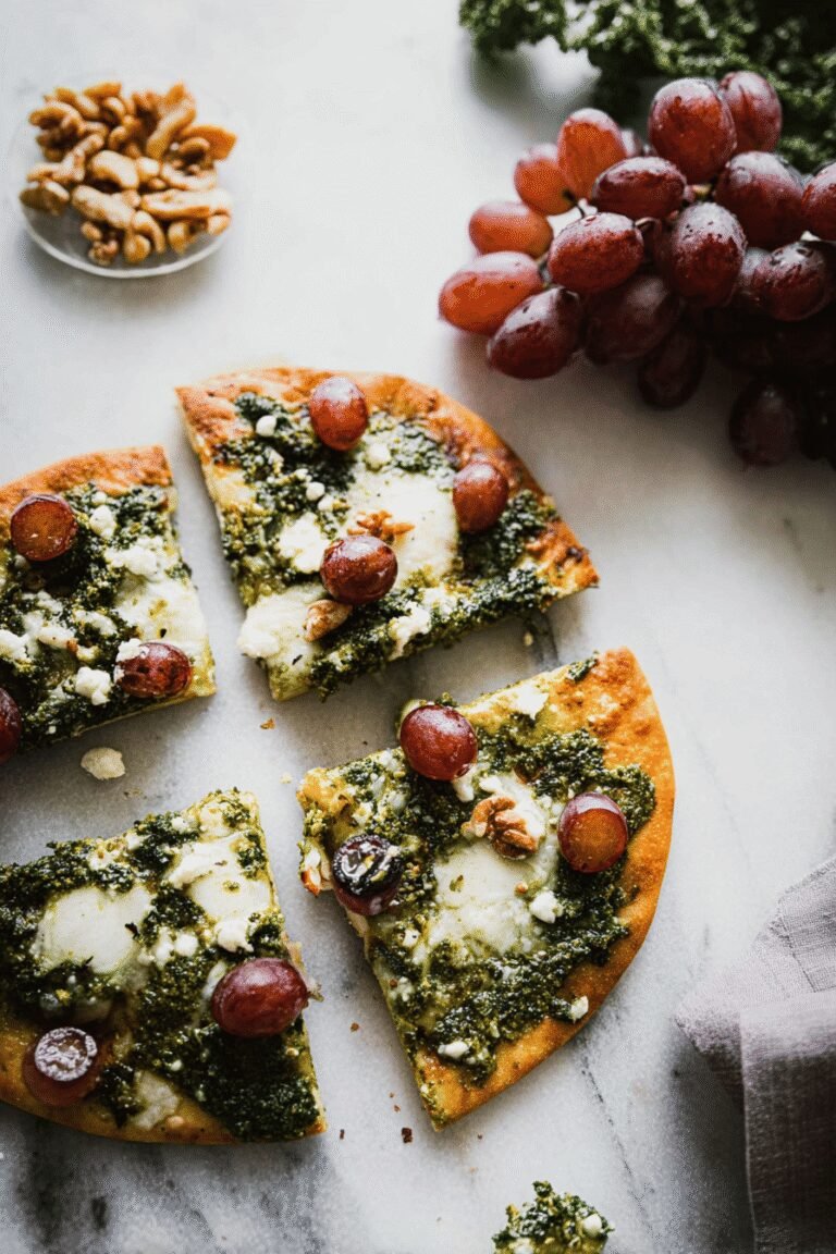 Pita Pizza Kale Grapes 43.Png