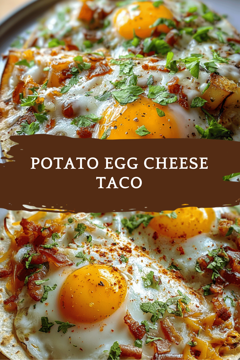 Potato Egg Cheese Taco