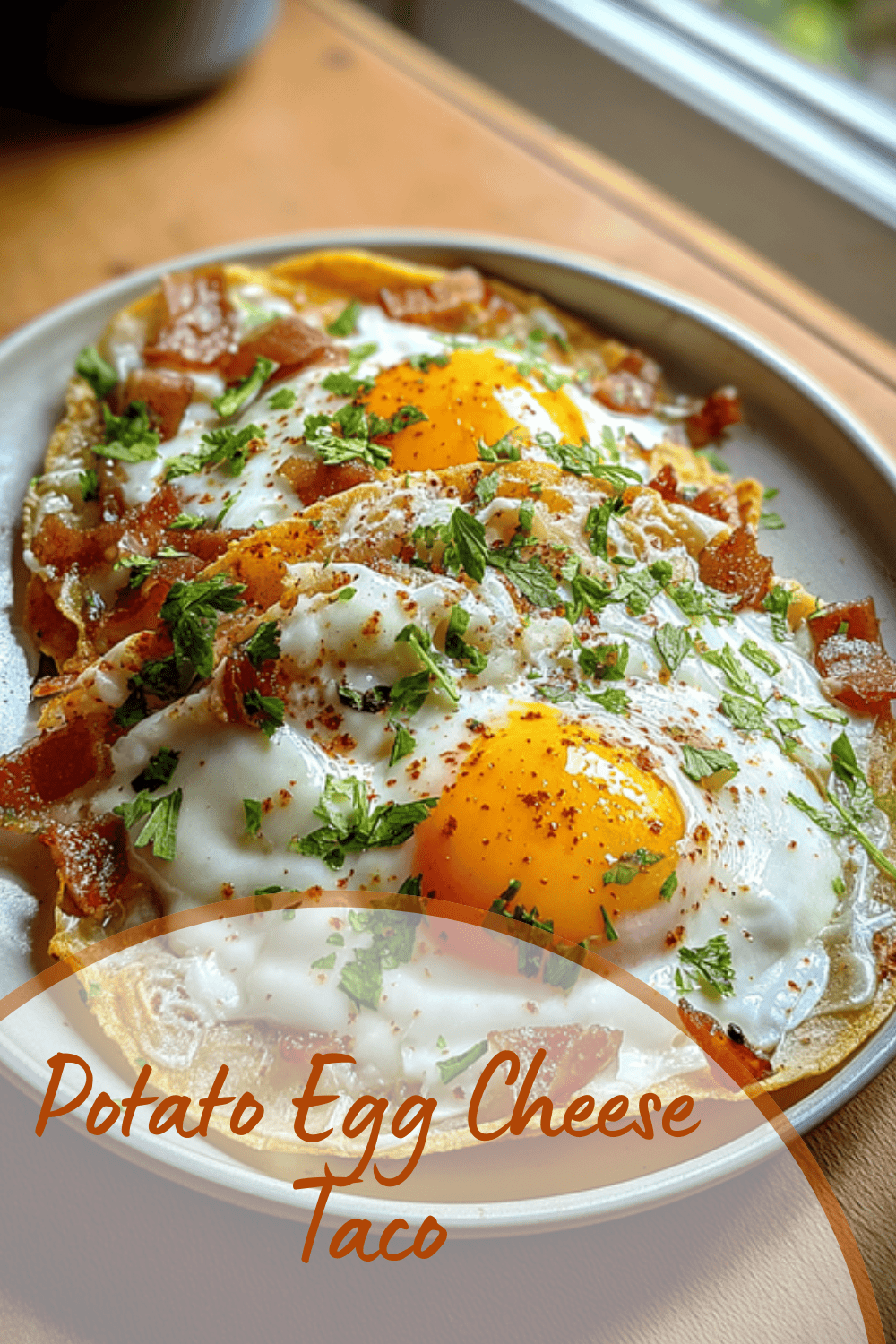 Potato Egg Cheese Taco