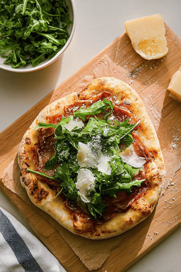 Prosciutto And Arugula Pizza 2.Png