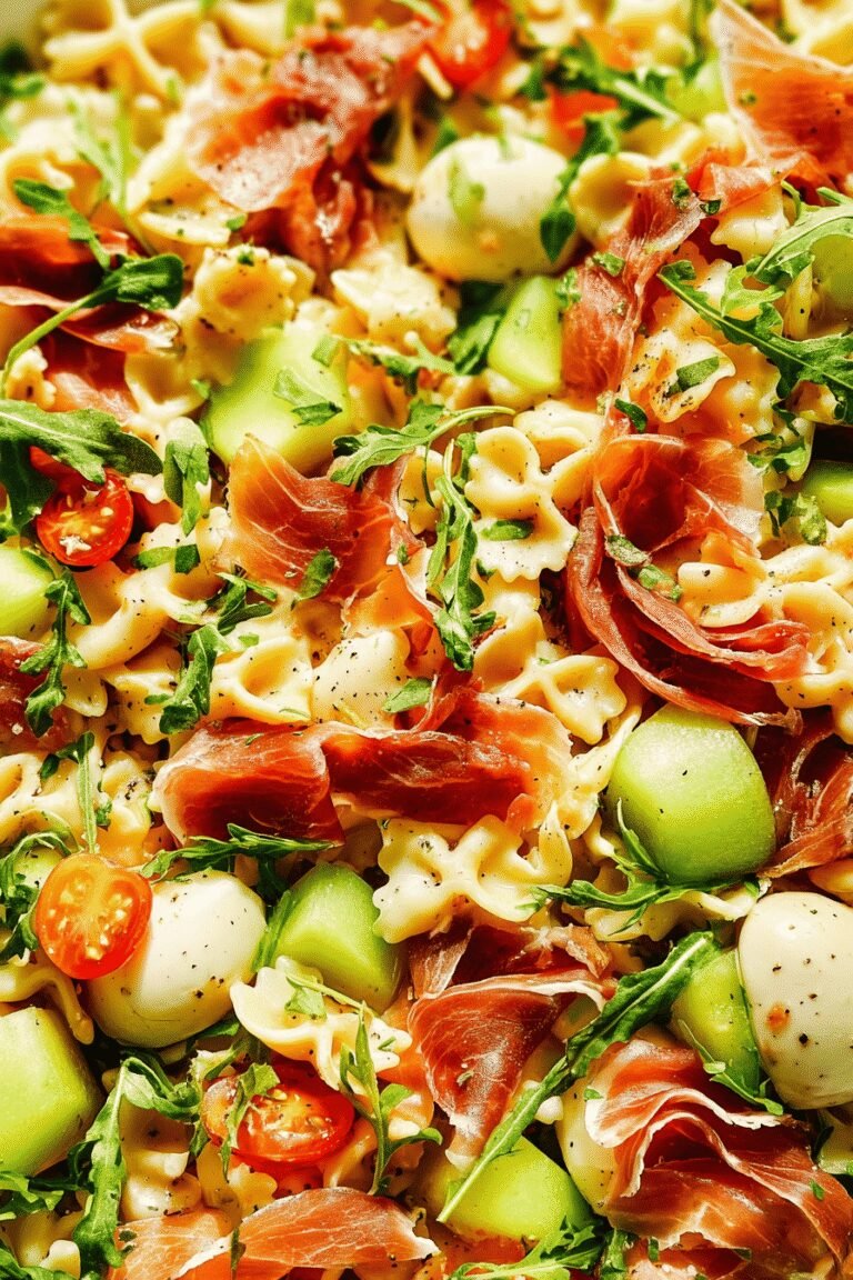 Prosciutto And Melon Pasta Salad 95.Png
