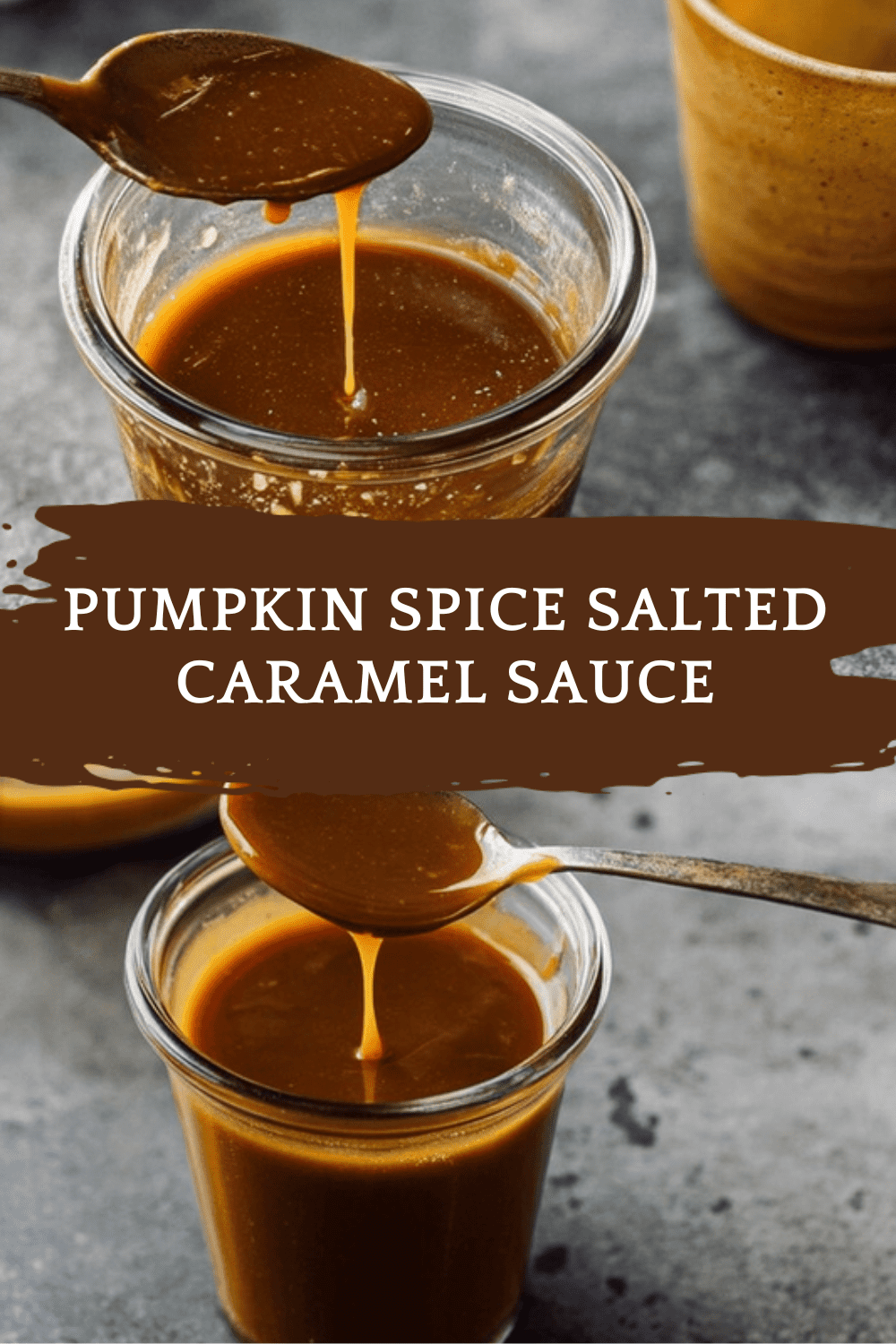 Pumpkin Spice Salted Caramel Sauce