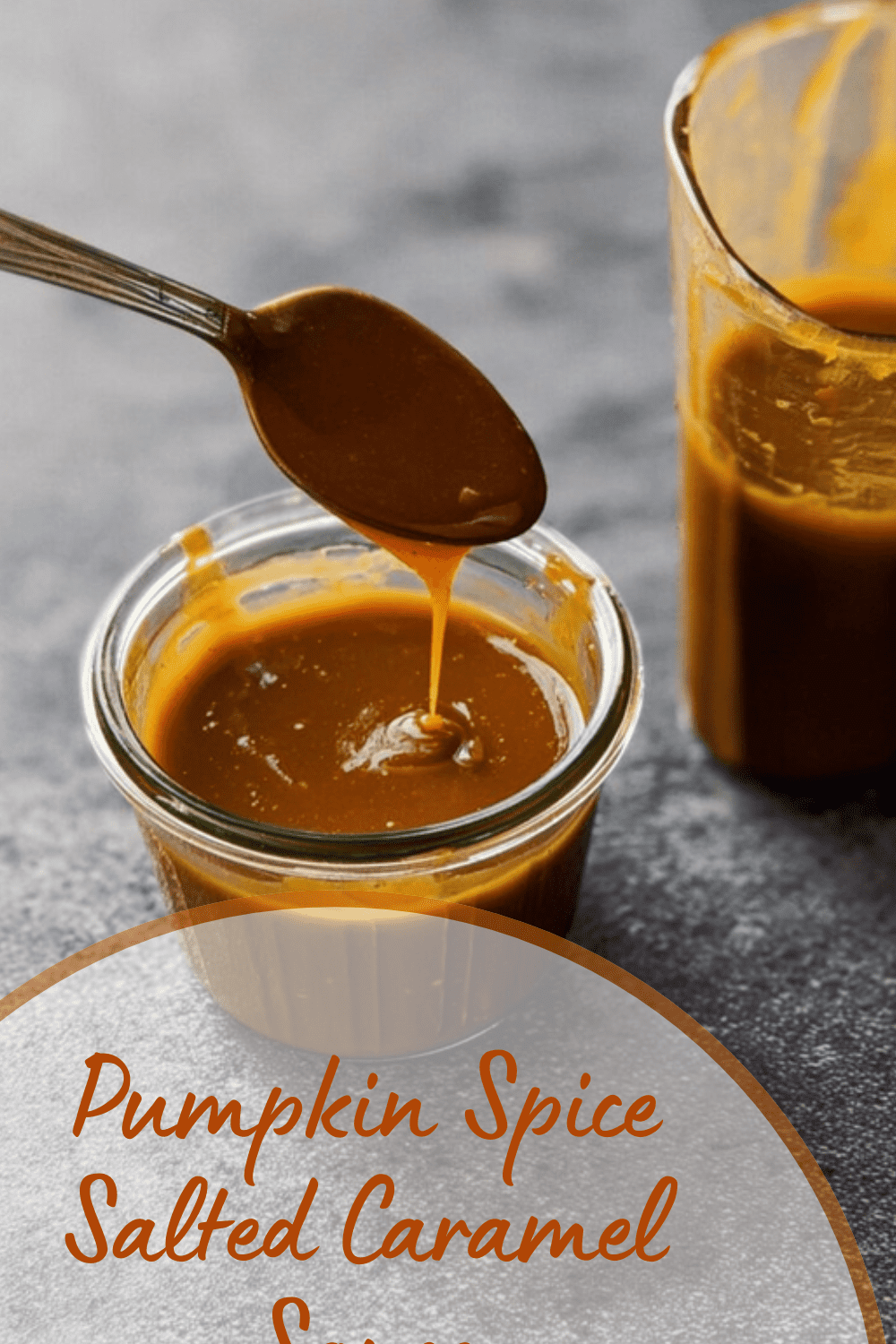 Pumpkin Spice Salted Caramel Sauce