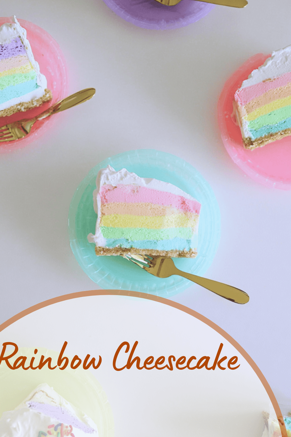 Rainbow Cheesecake