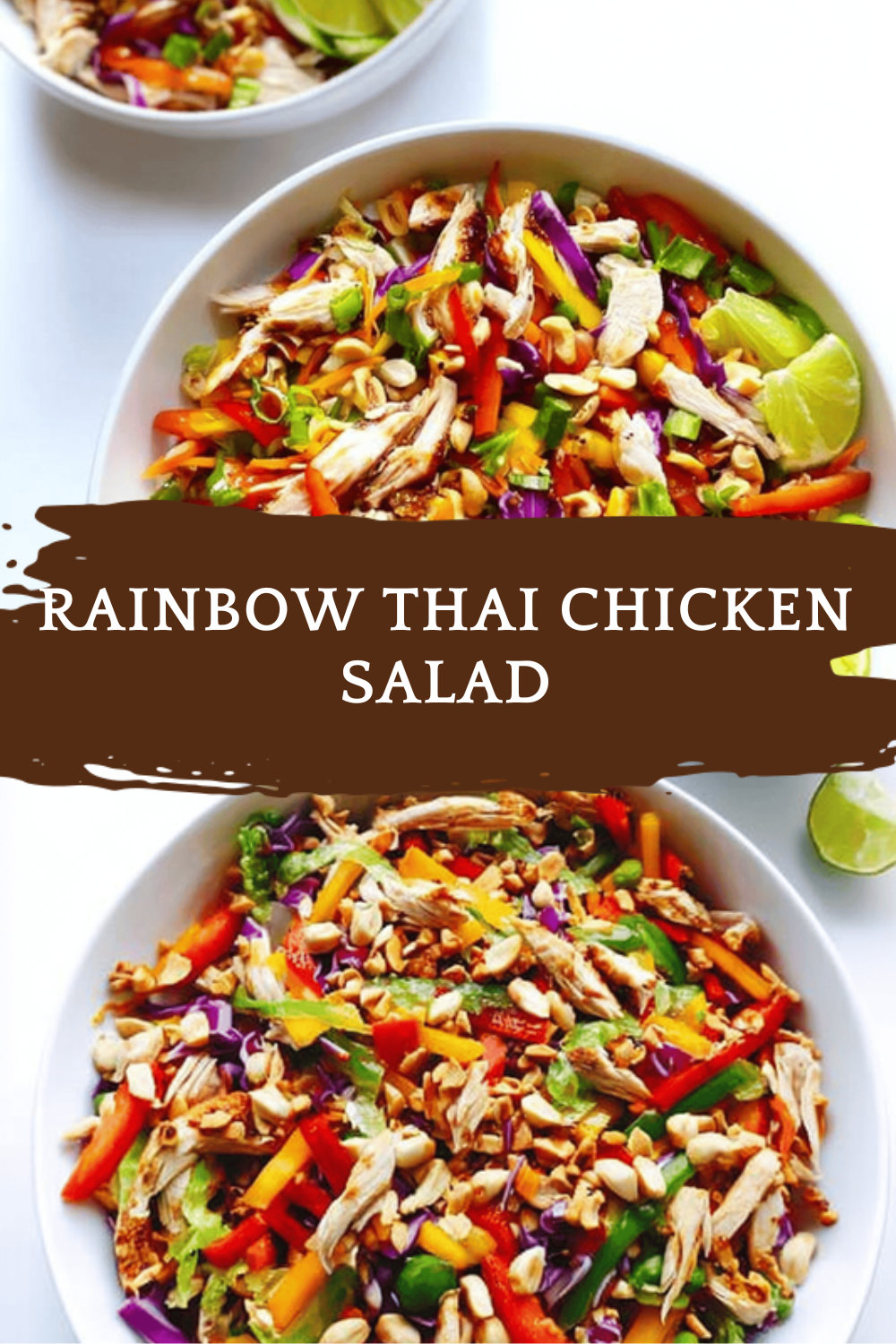 Rainbow Thai Chicken Salad