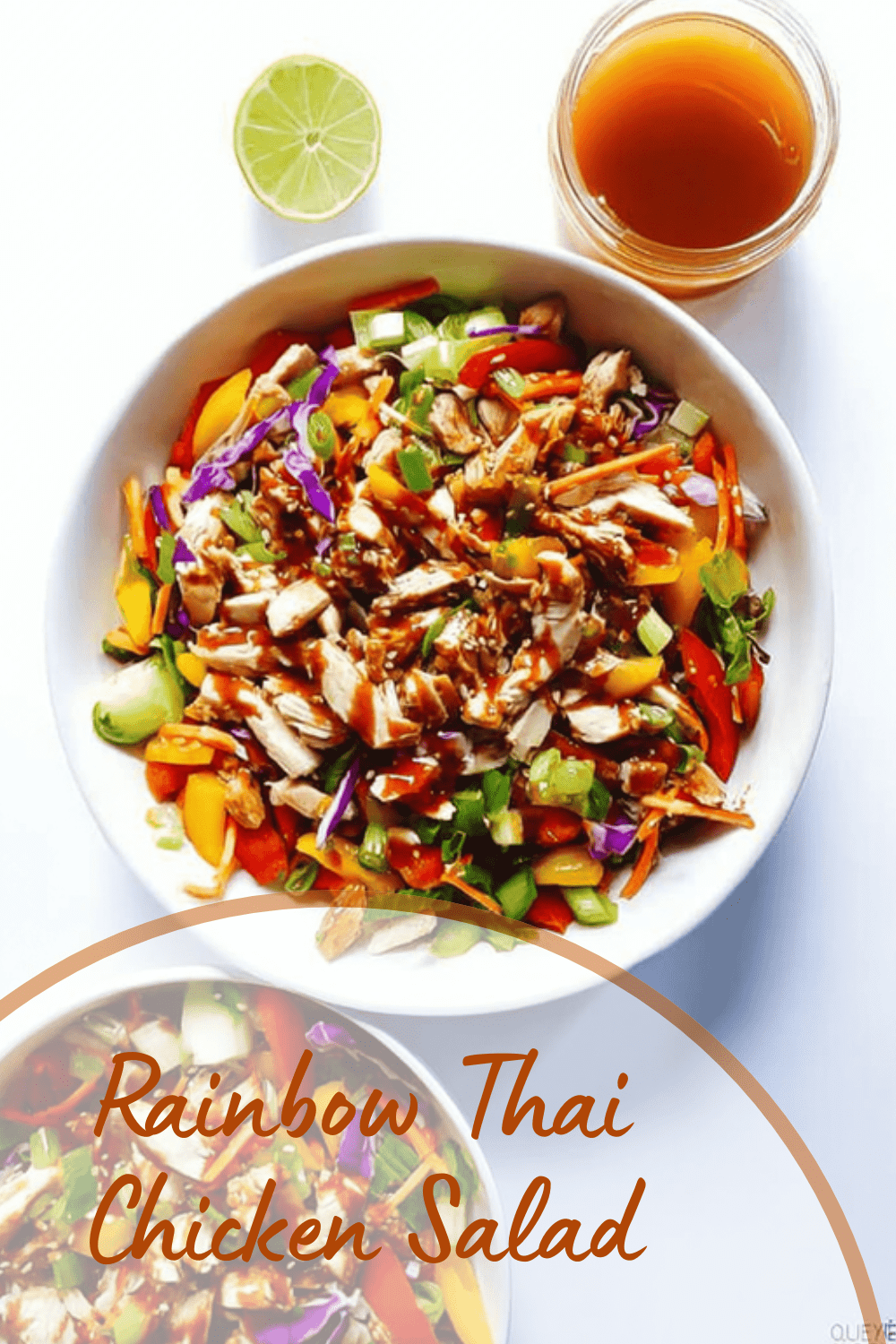 Rainbow Thai Chicken Salad