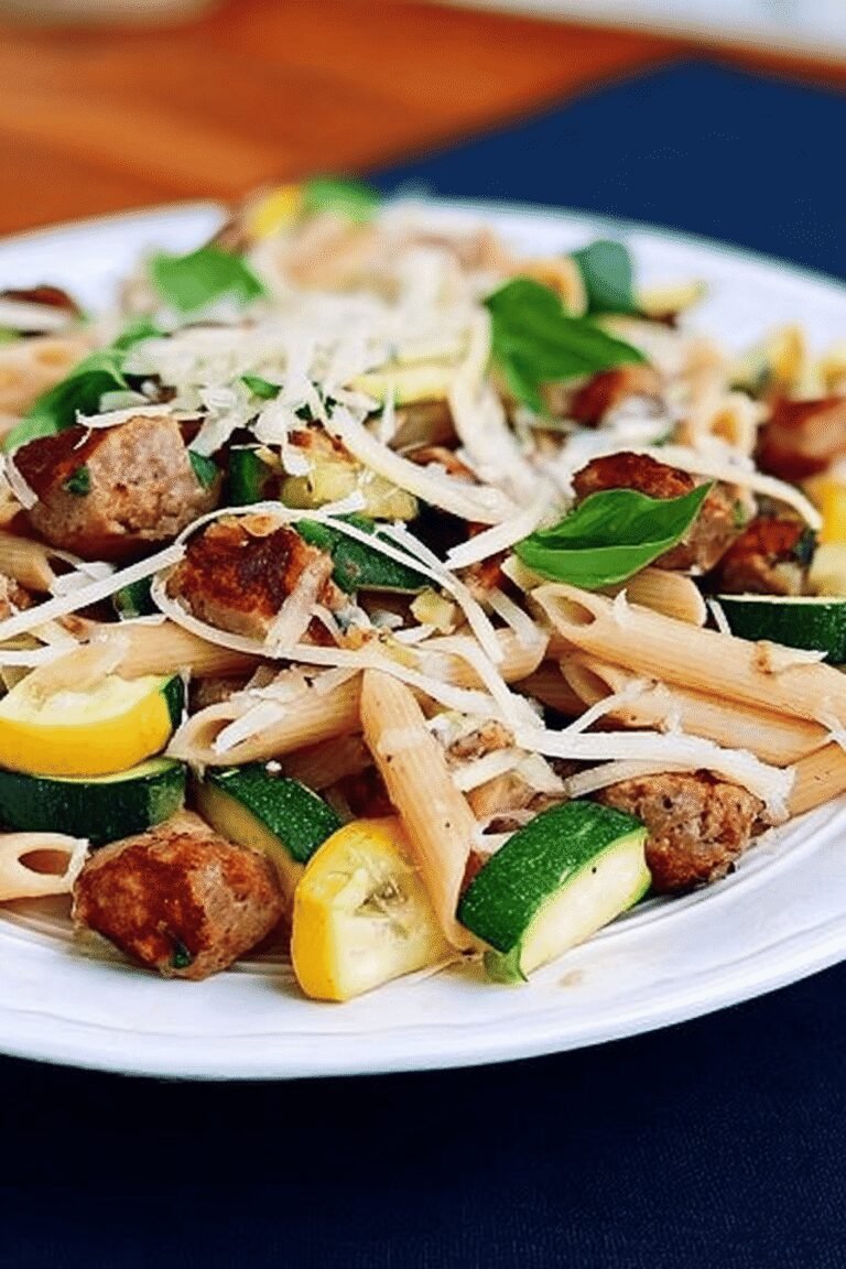Sausage Zucchini Pasta 90.Png