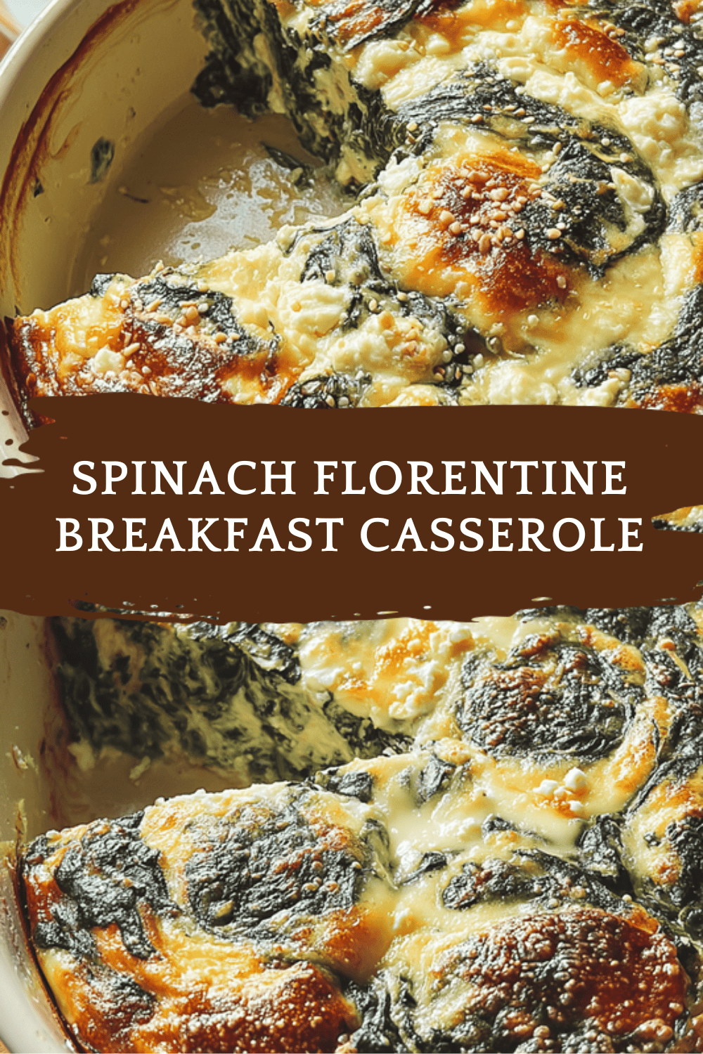 Spinach Florentine Breakfast Casserole