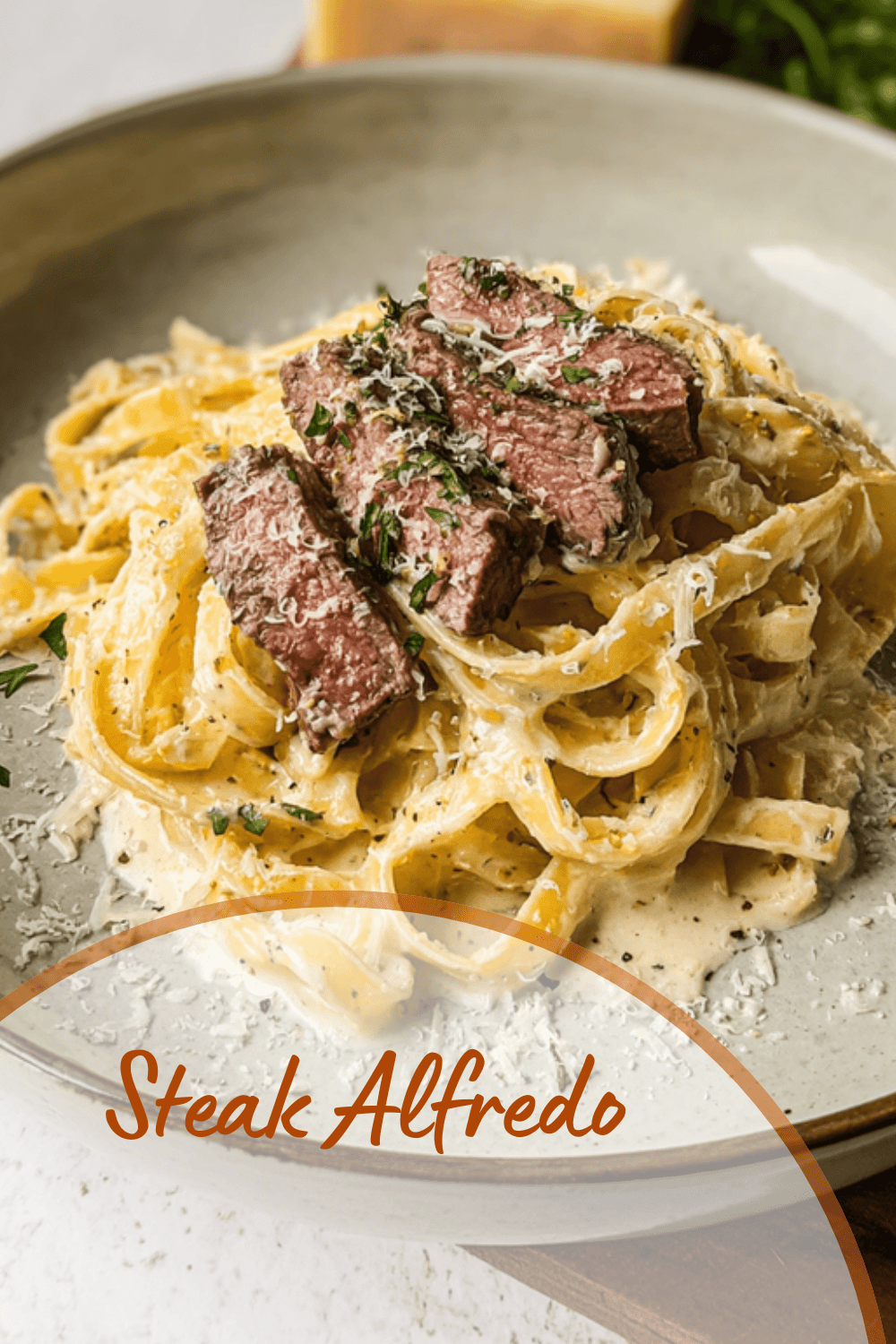 Steak Fettuccine Alfredo Recipe With Creamy Garlic Sauce 7 Steak Alfredo