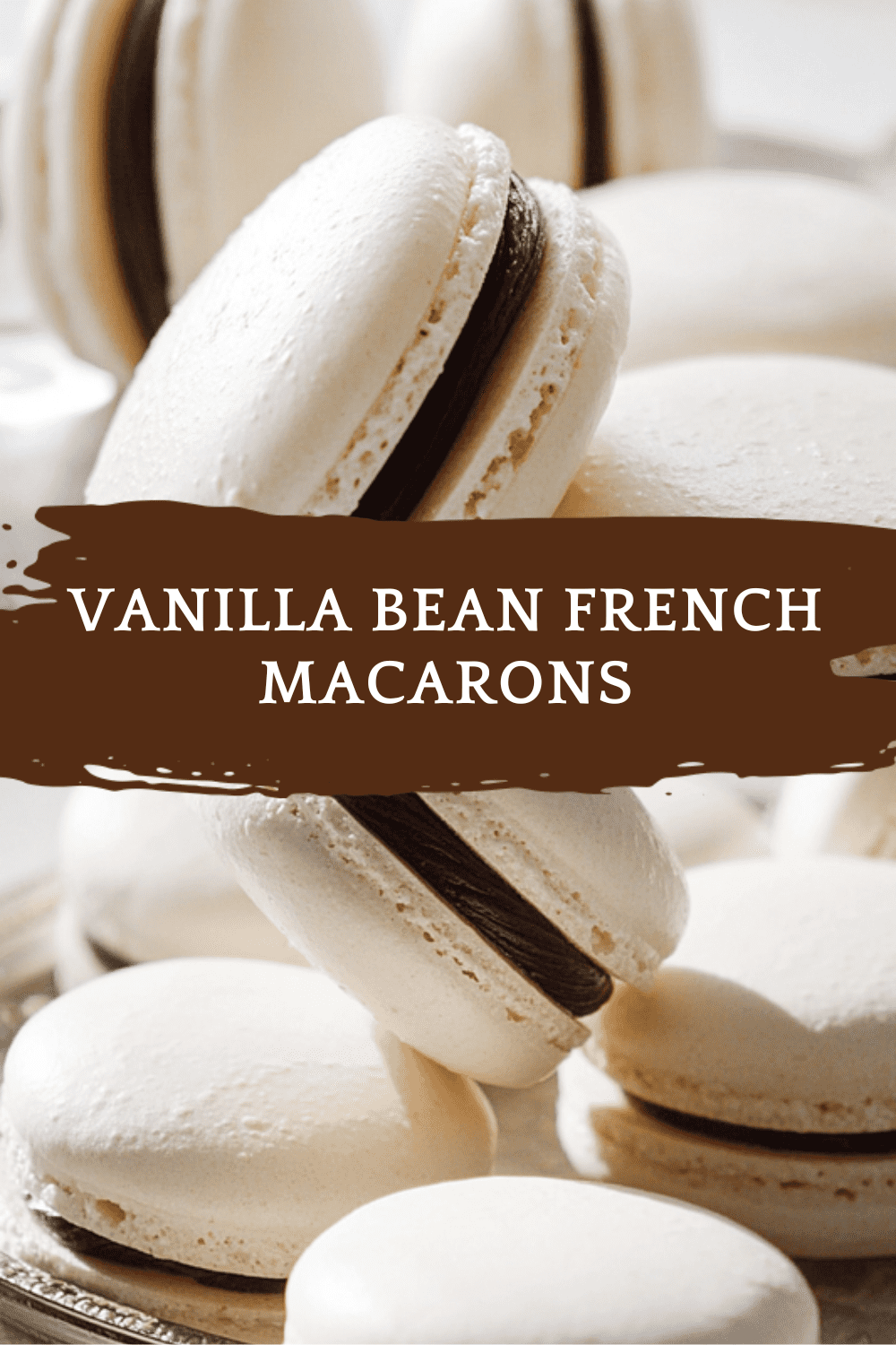 Vanilla Bean French Macarons