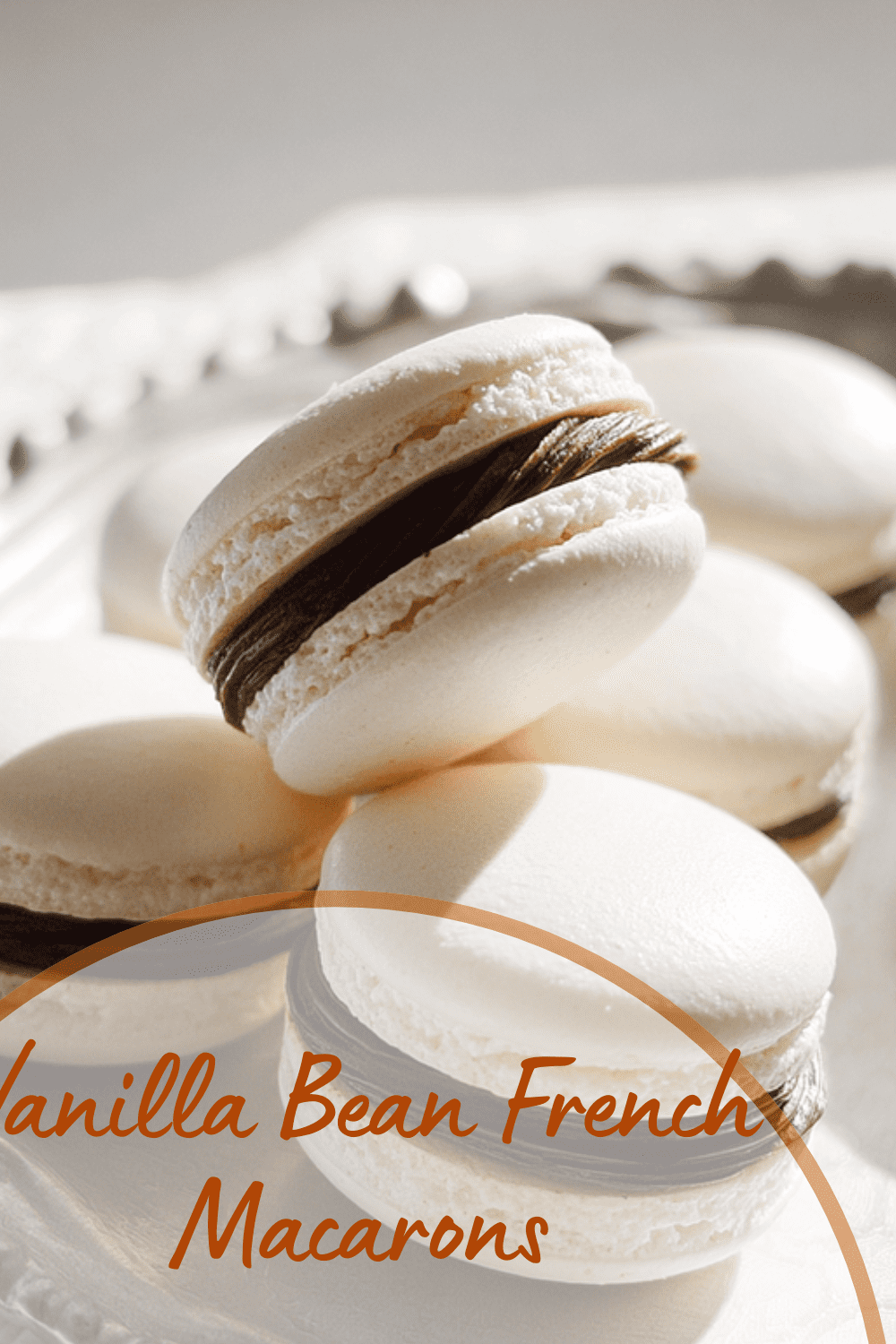 Vanilla Bean French Macarons