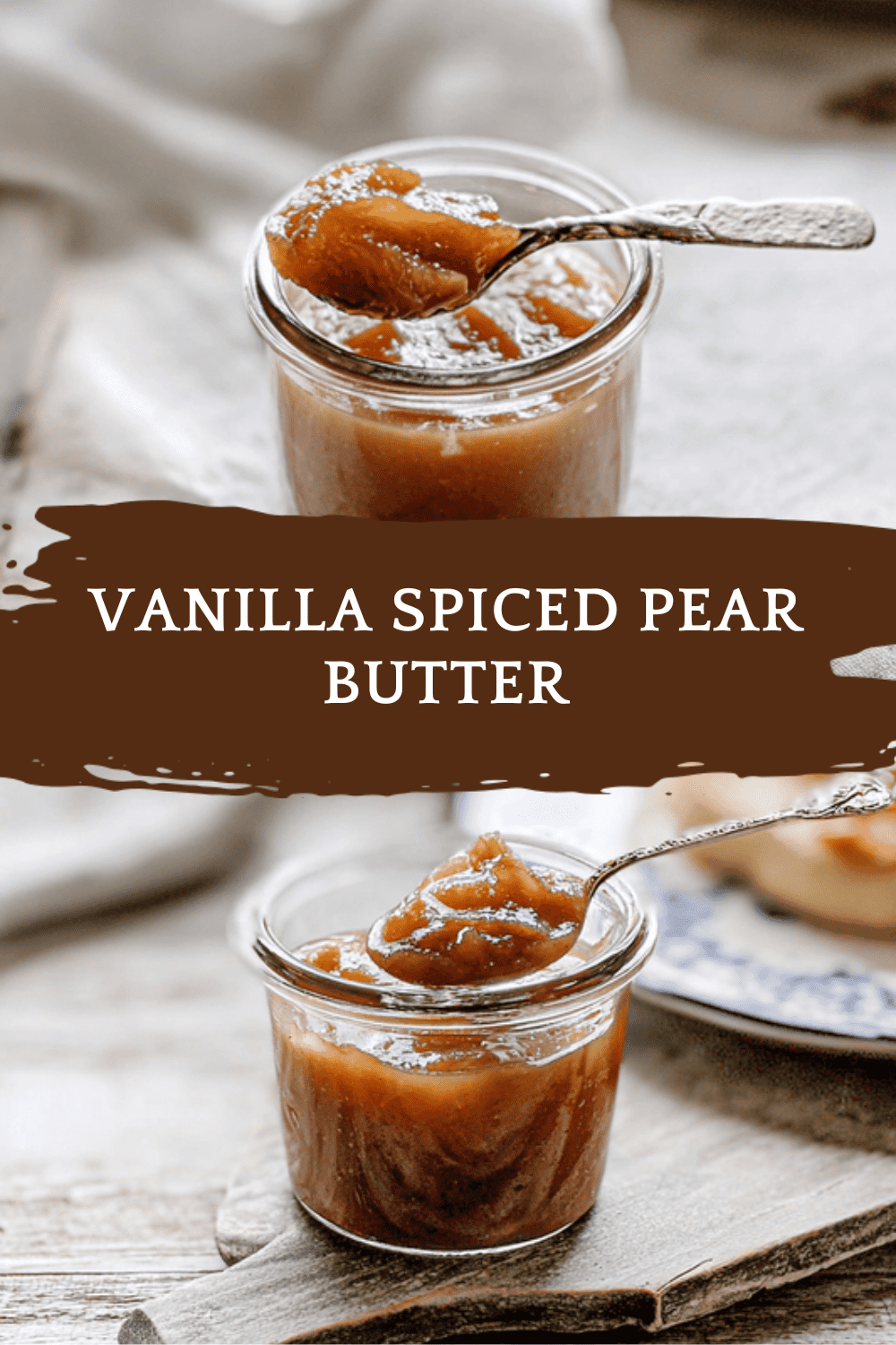 Vanilla Spiced Pear Butter