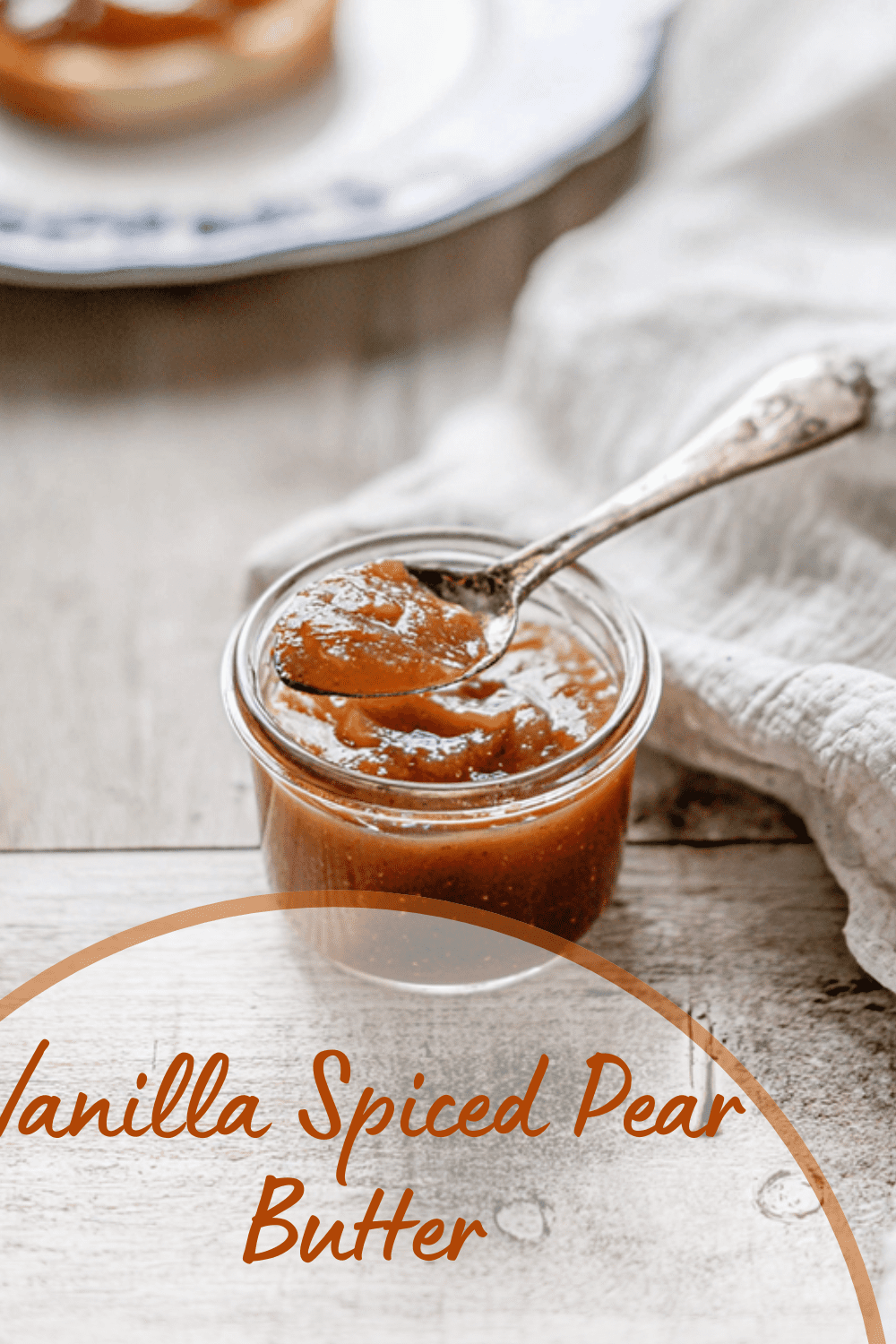 Vanilla Spiced Pear Butter