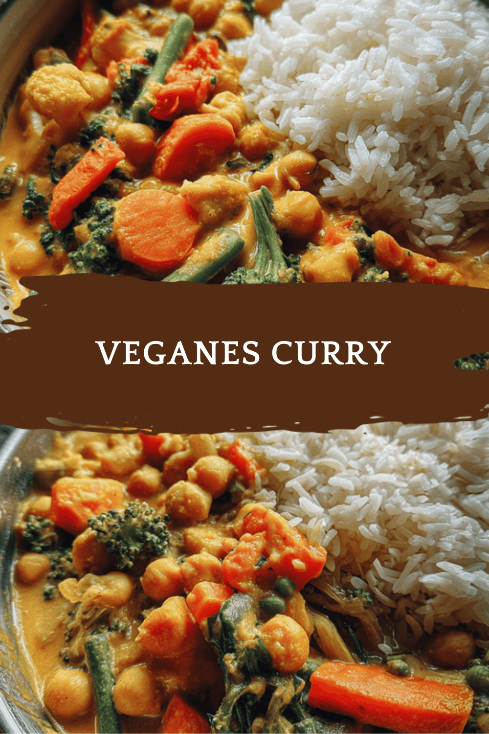 Creamy Coconut Chickpea Curry With Spices And Fresh Herbs 6 Veganes Curry