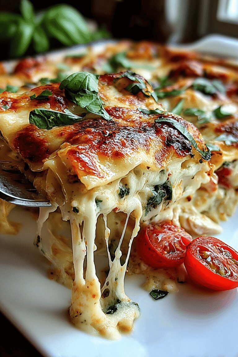 White Chicken Caprese Lasagna 83.Png