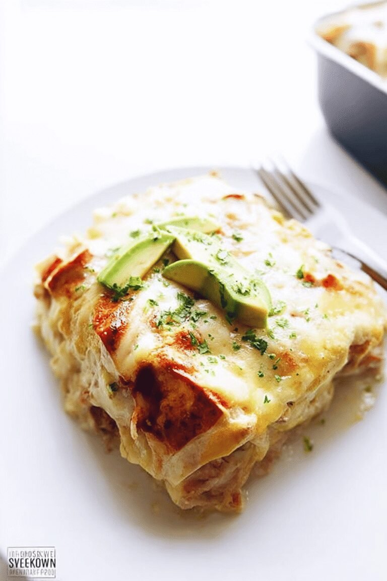 White Enchilada Casserole Recipe 18.Png