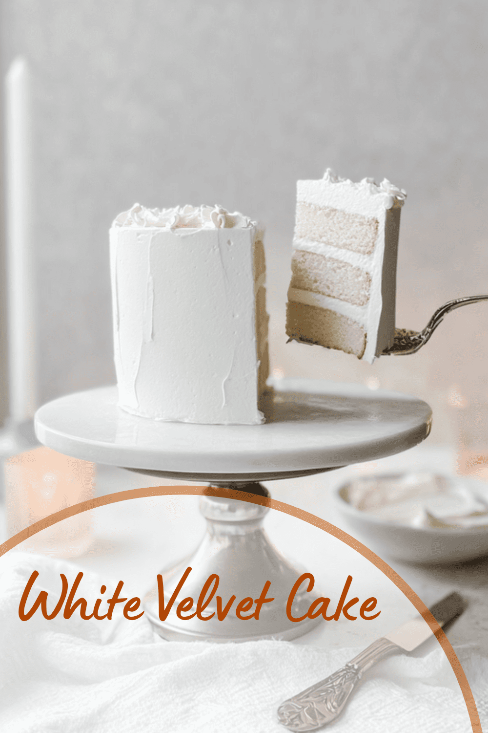 White Velvet Cake