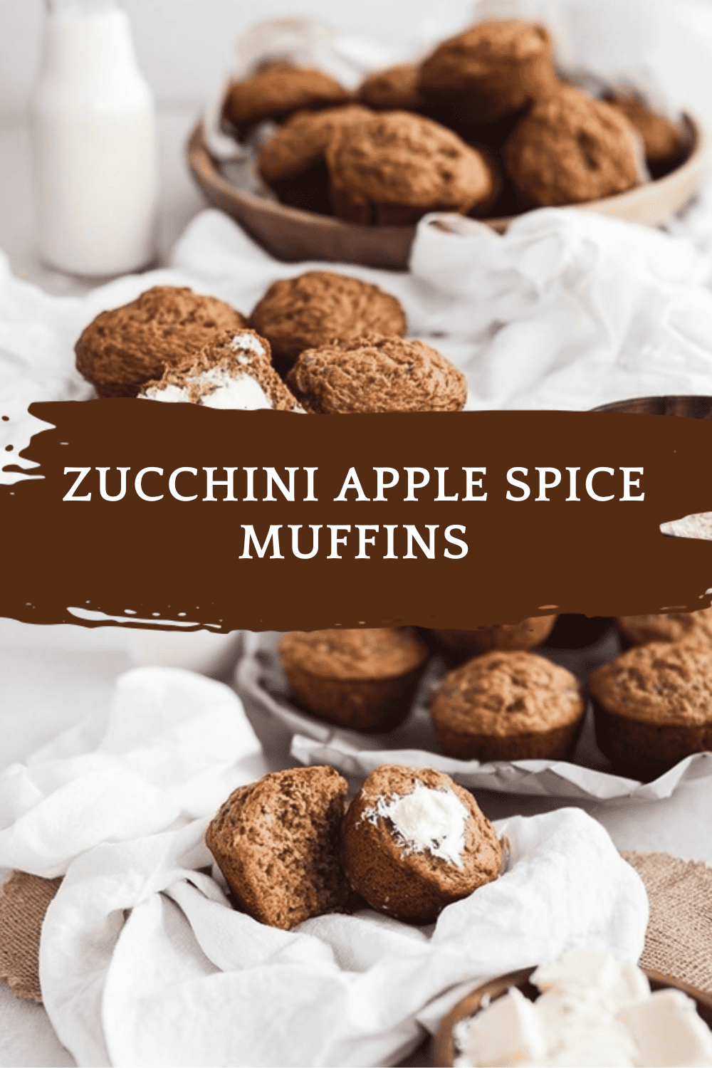 Zucchini Apple Spice Muffins