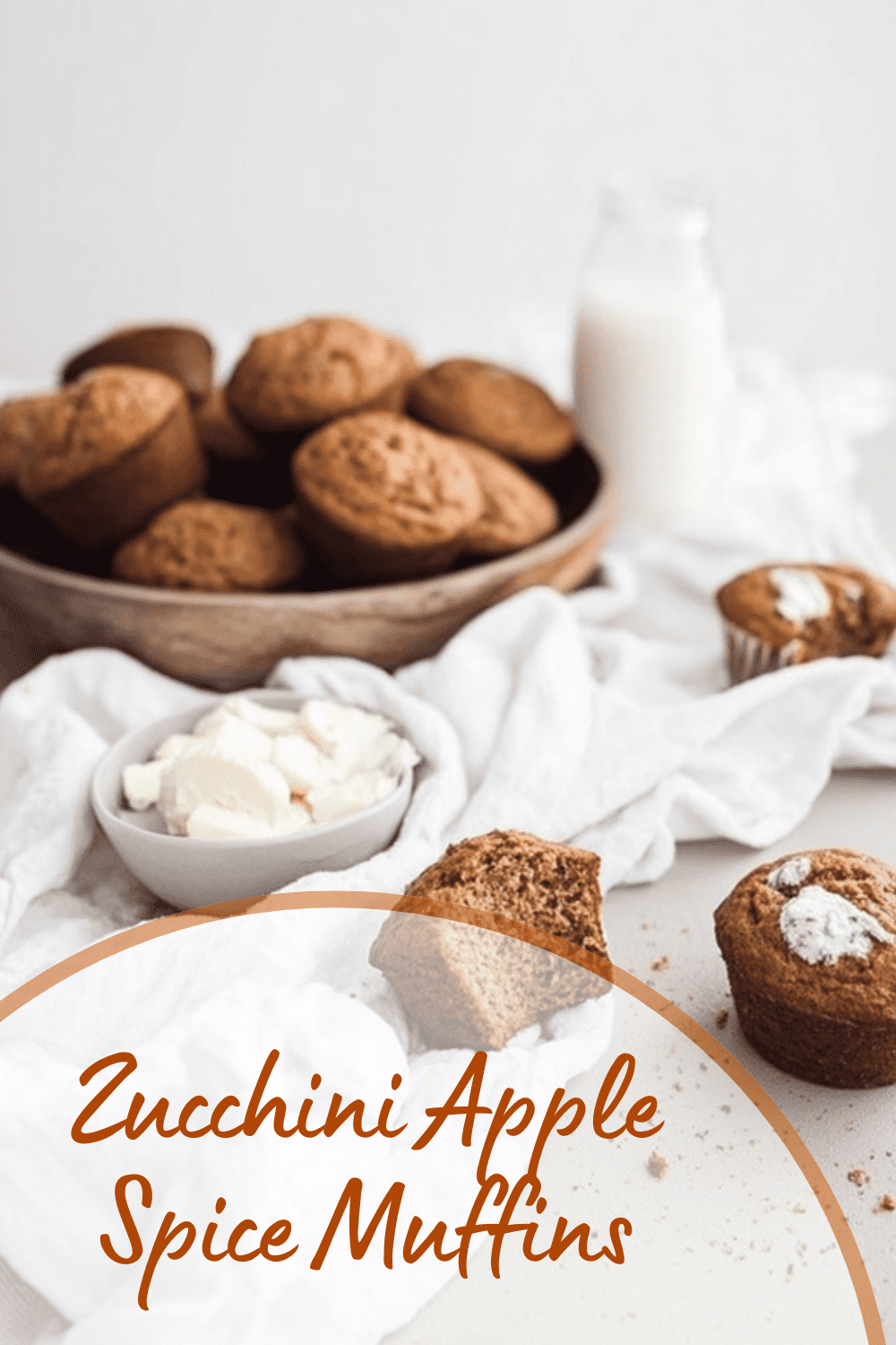 Zucchini Apple Spice Muffins