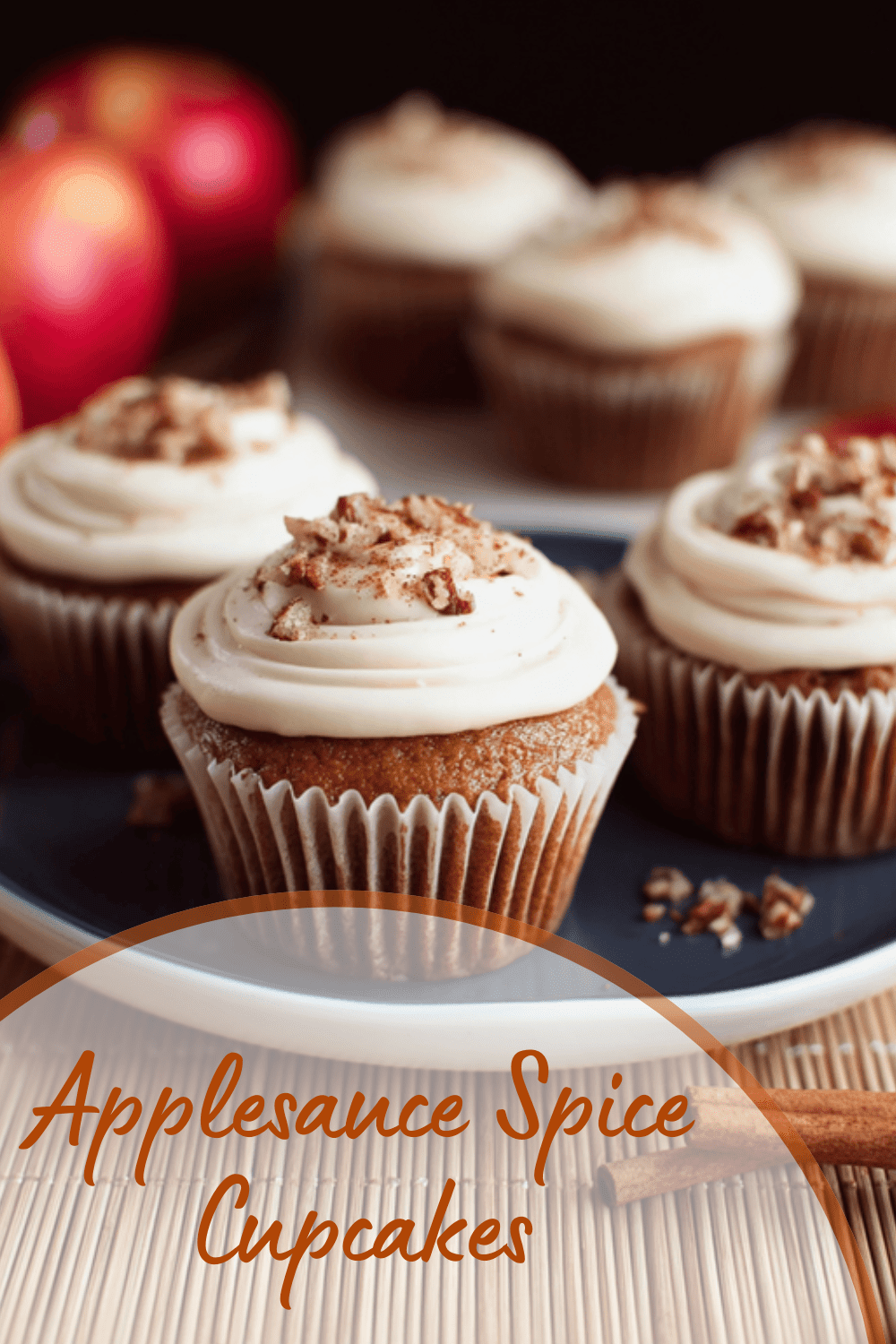 Applesauce Spice Cupcakes
