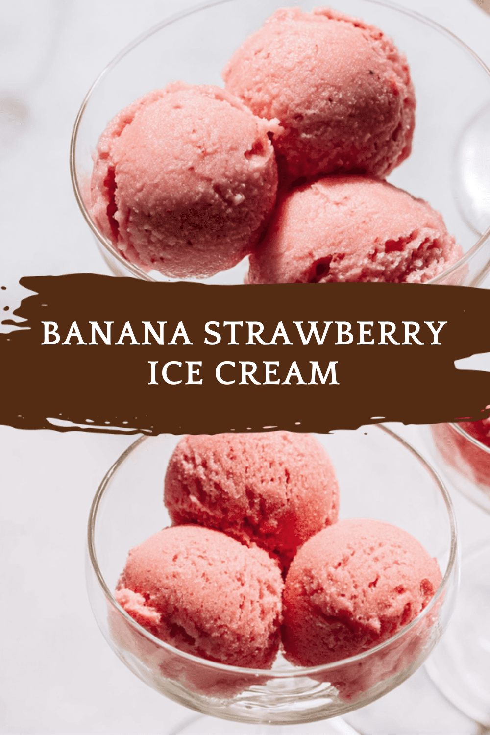 Banana Strawberry Ice Cream