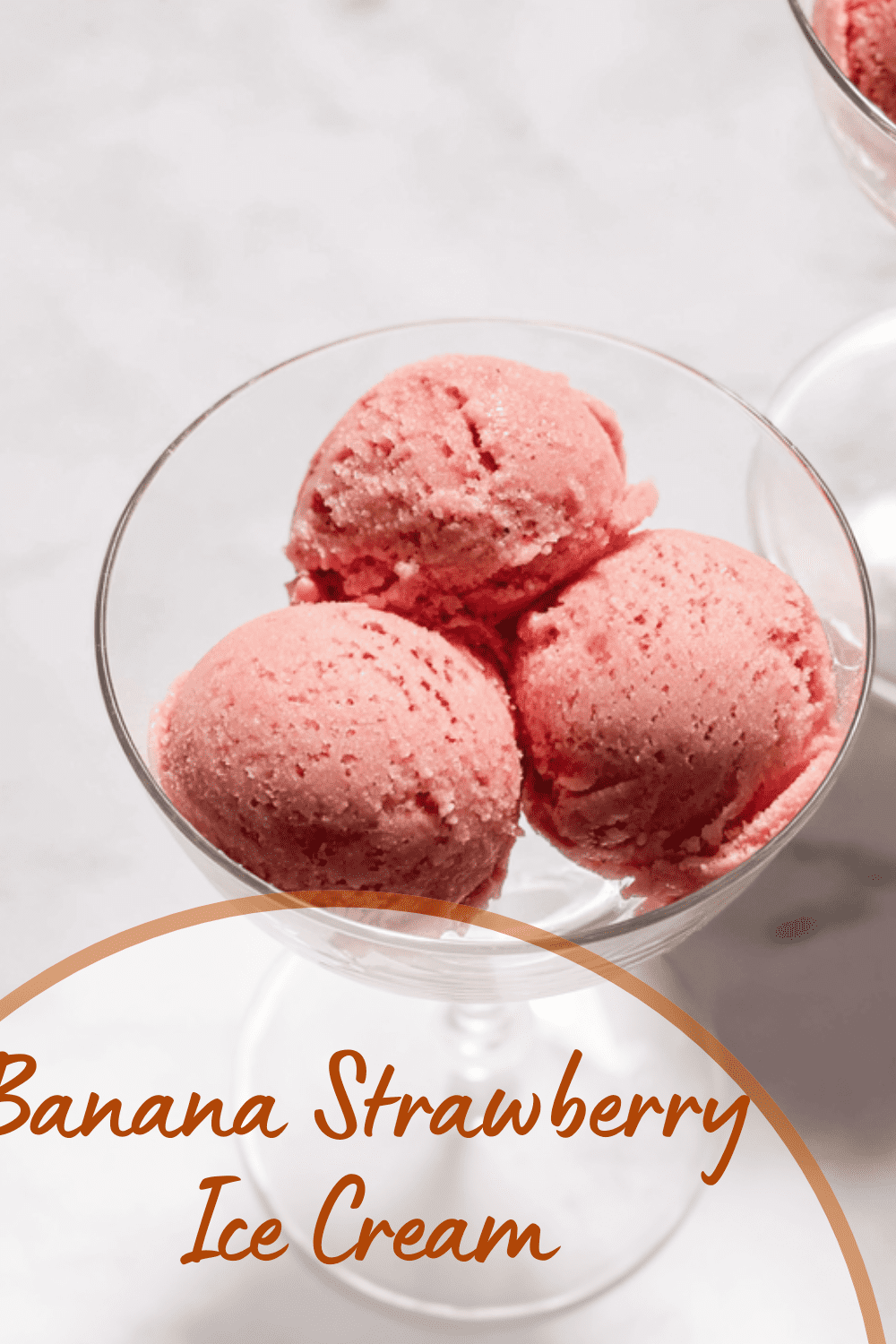 Banana Strawberry Ice Cream