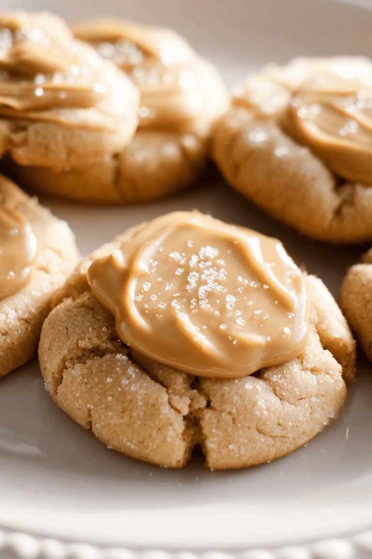 Browned Butter Crinkle Cookies Salted Caramel Frosting 65.Png