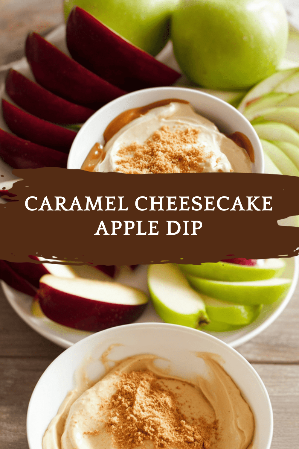 Caramel Cheesecake Apple Dip