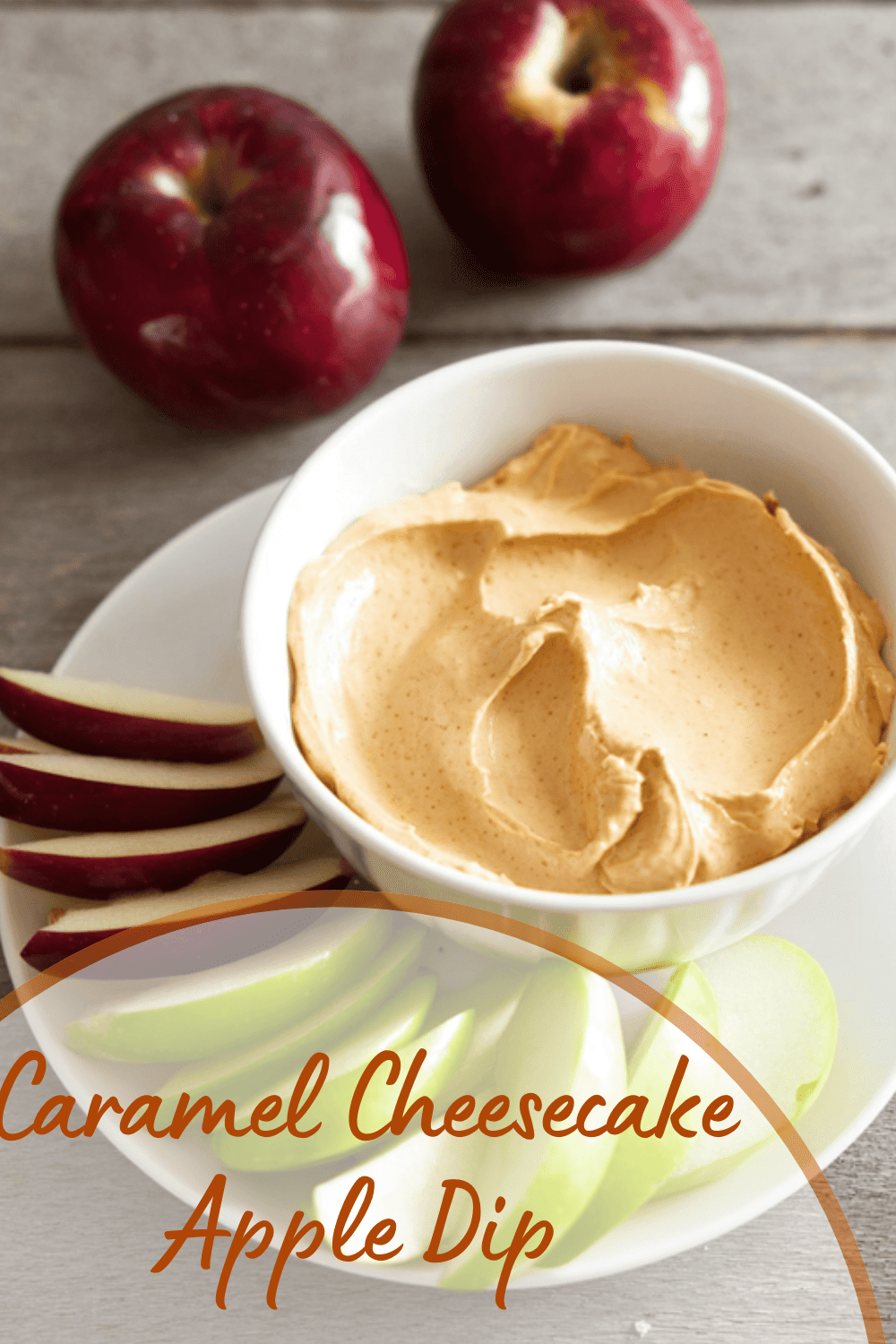 Caramel Cheesecake Apple Dip
