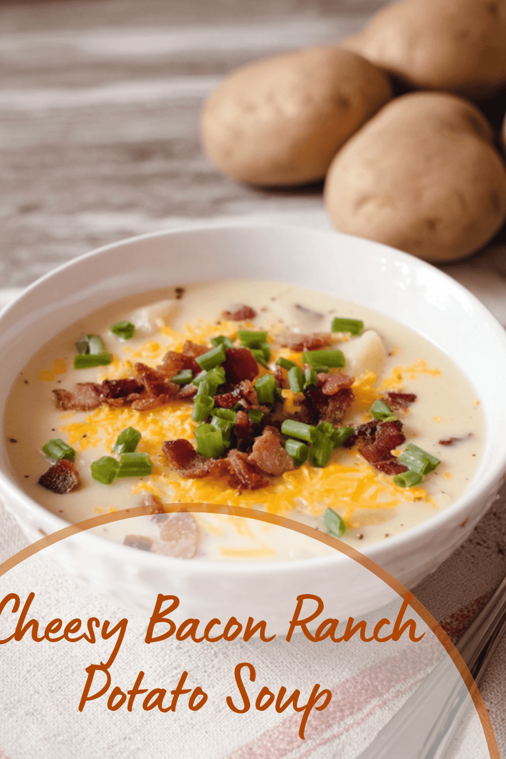 Cheesy Bacon Ranch Potato Soup Slow Cooker Recipe 7 Cheesy Bacon Ranch Potato Soup