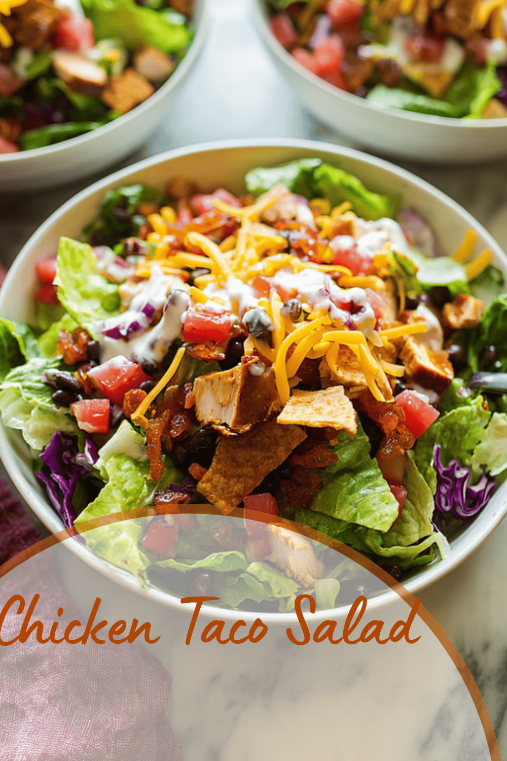 Chicken Taco Salad Recipes With Fresh Flavor And Easy Preparation 7 Chicken Taco Salad