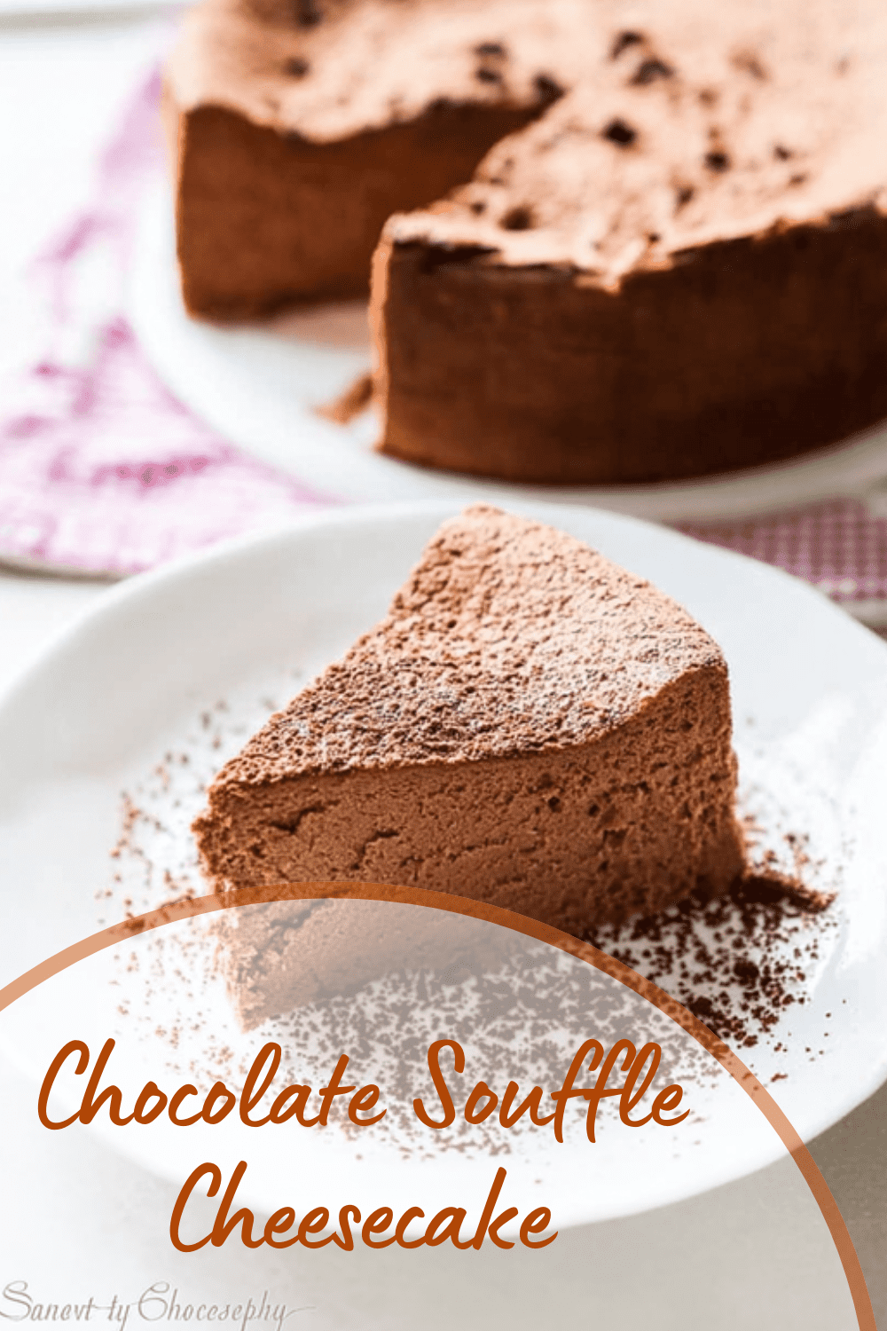 Chocolate Souffle Cheesecake