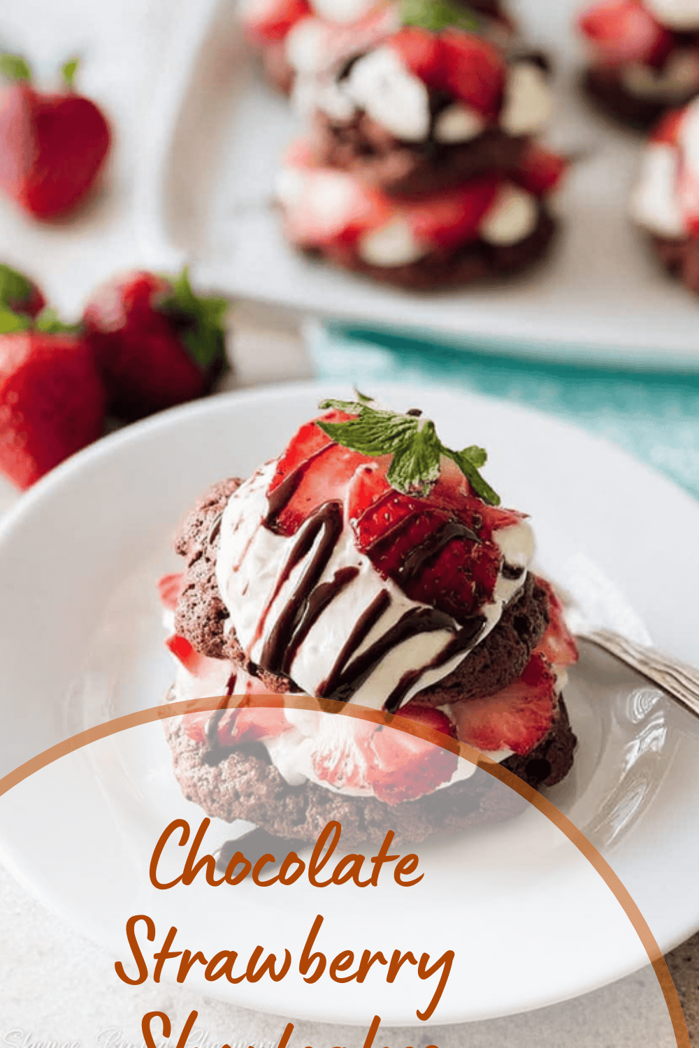 Chocolate Strawberry Shortcakes