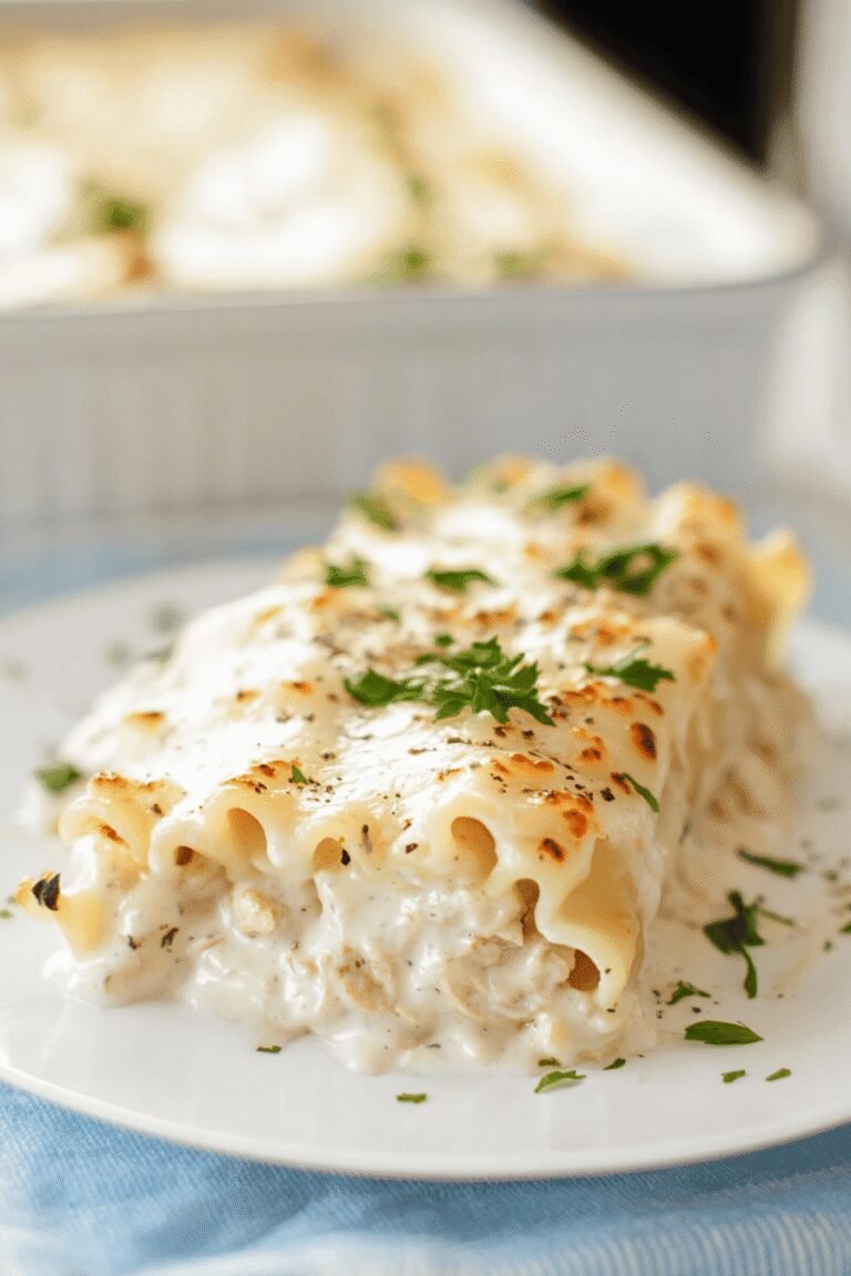 Creamy White Chicken Lasagna Roll Ups 83.Png