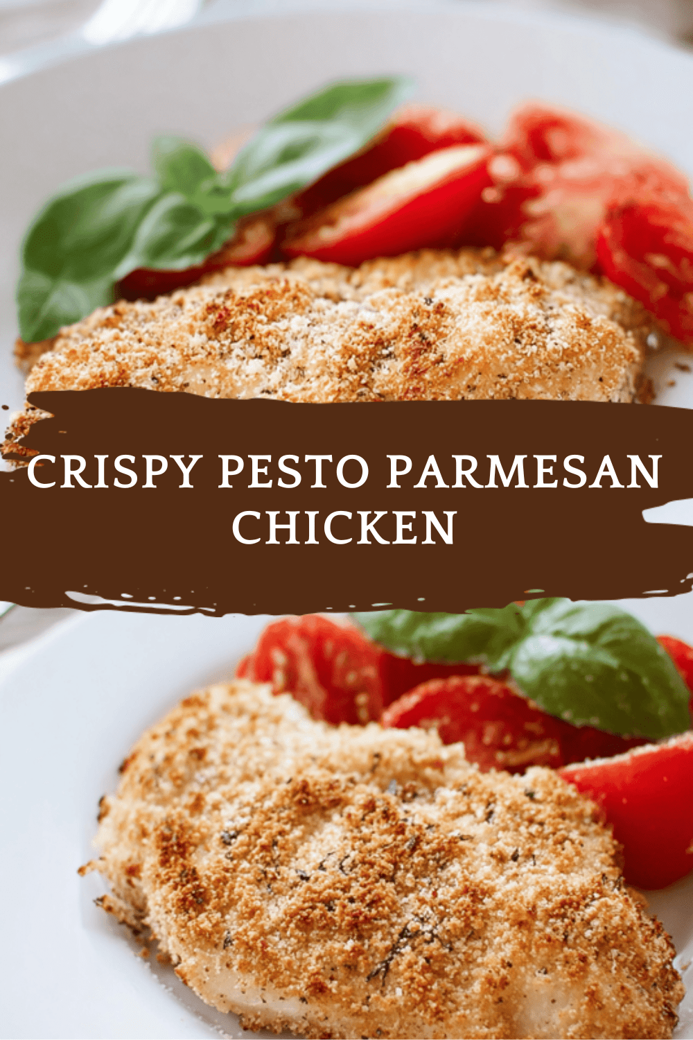 Crispy Pesto Parmesan Chicken