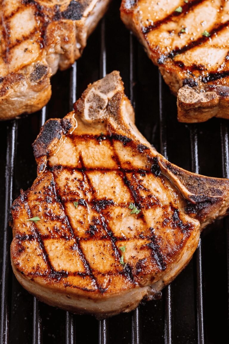 Grilled Pork Chops 96.Png
