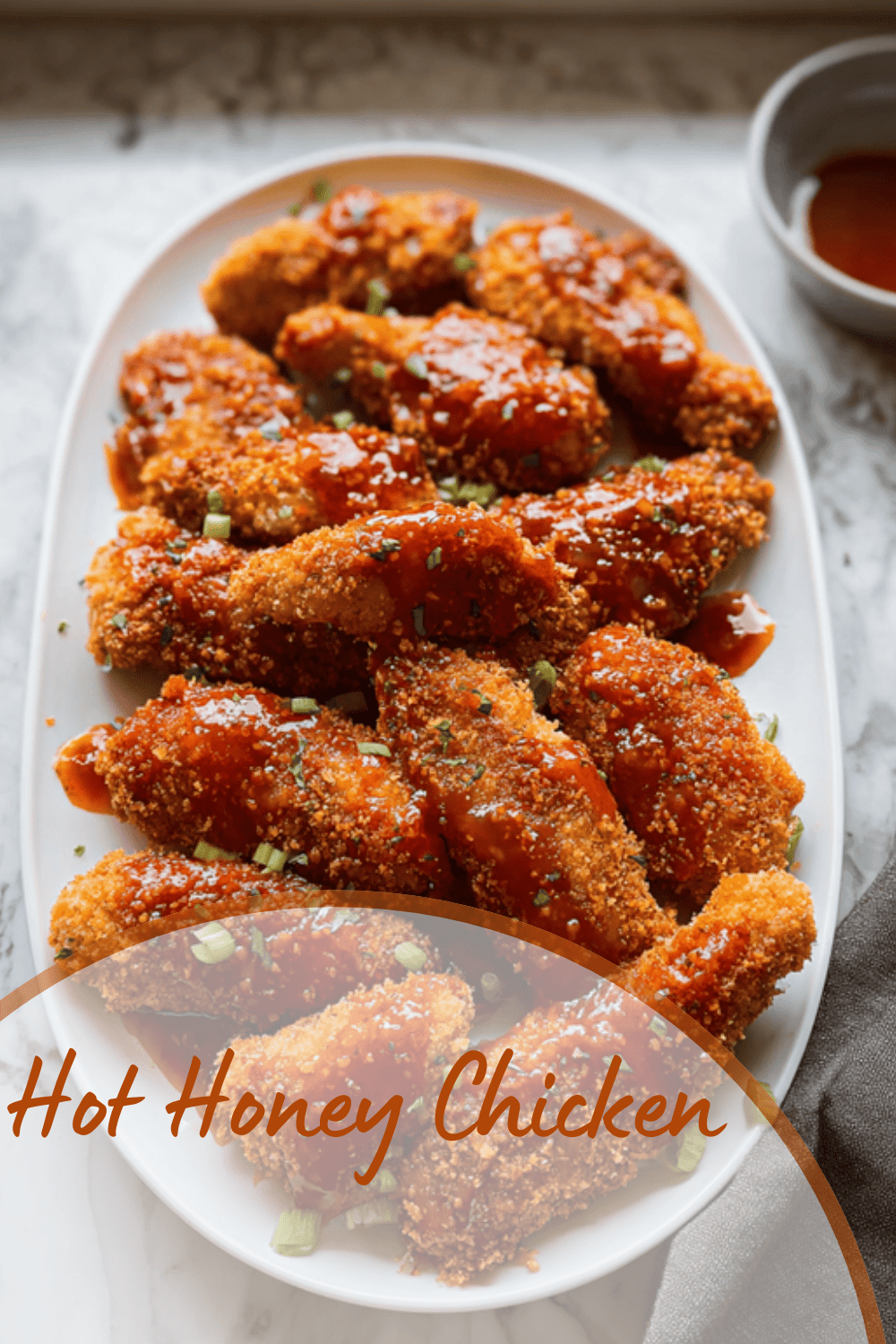 Baked Crunchy Hot Honey Chicken With Spicy Sweet Glaze 7 Hot Honey Chicken