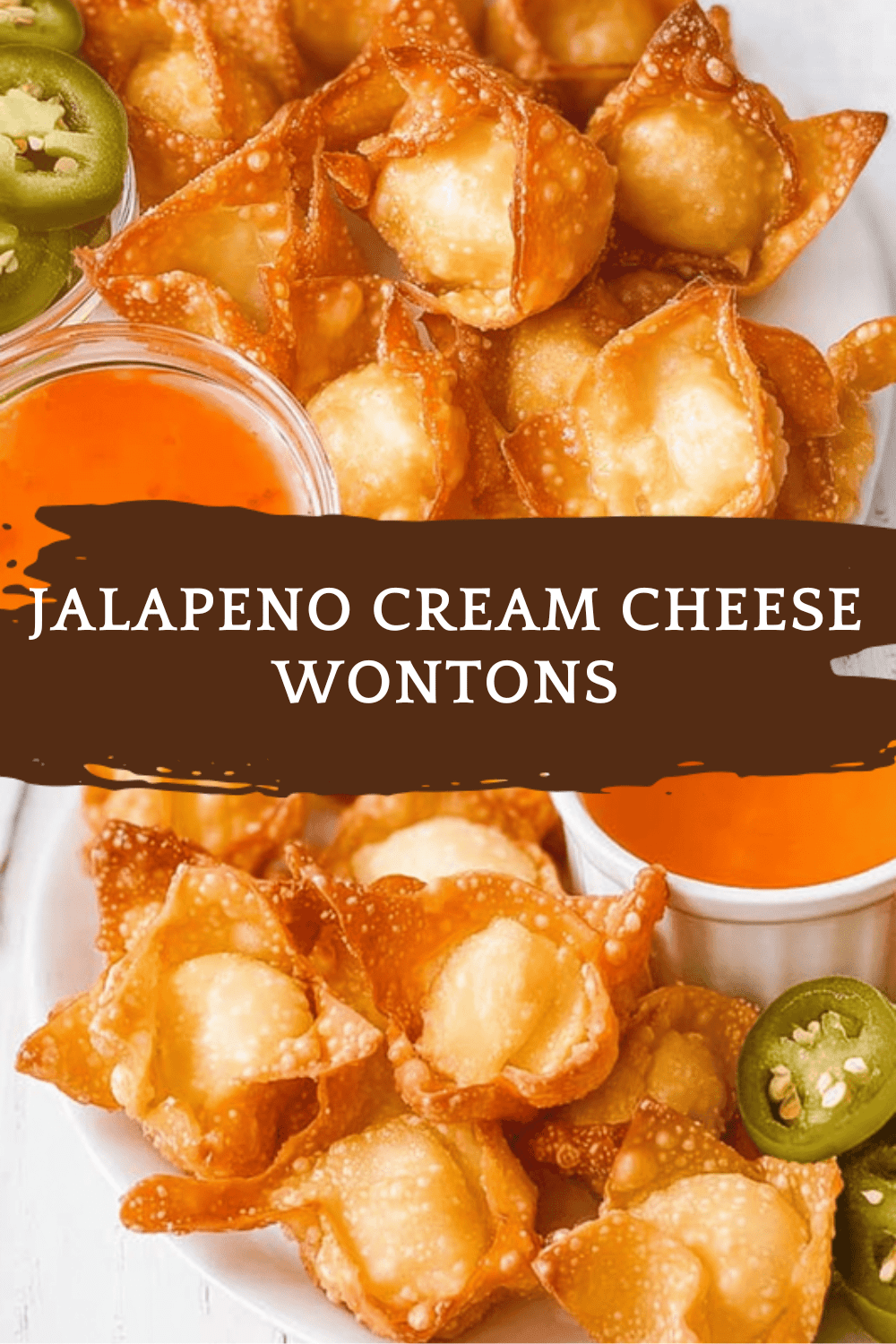 Jalapeno Cream Cheese Wontons
