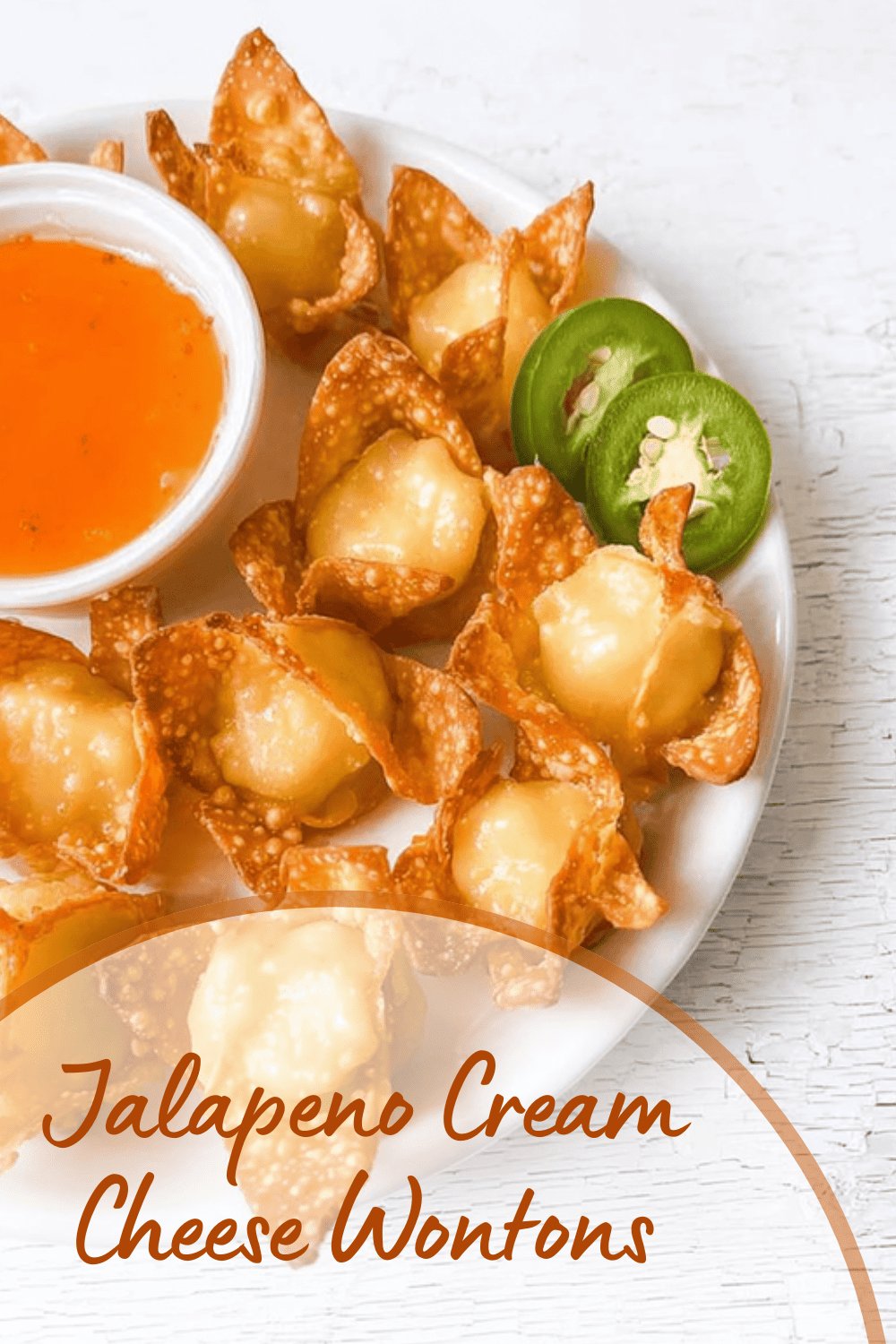Jalapeno Cream Cheese Wontons