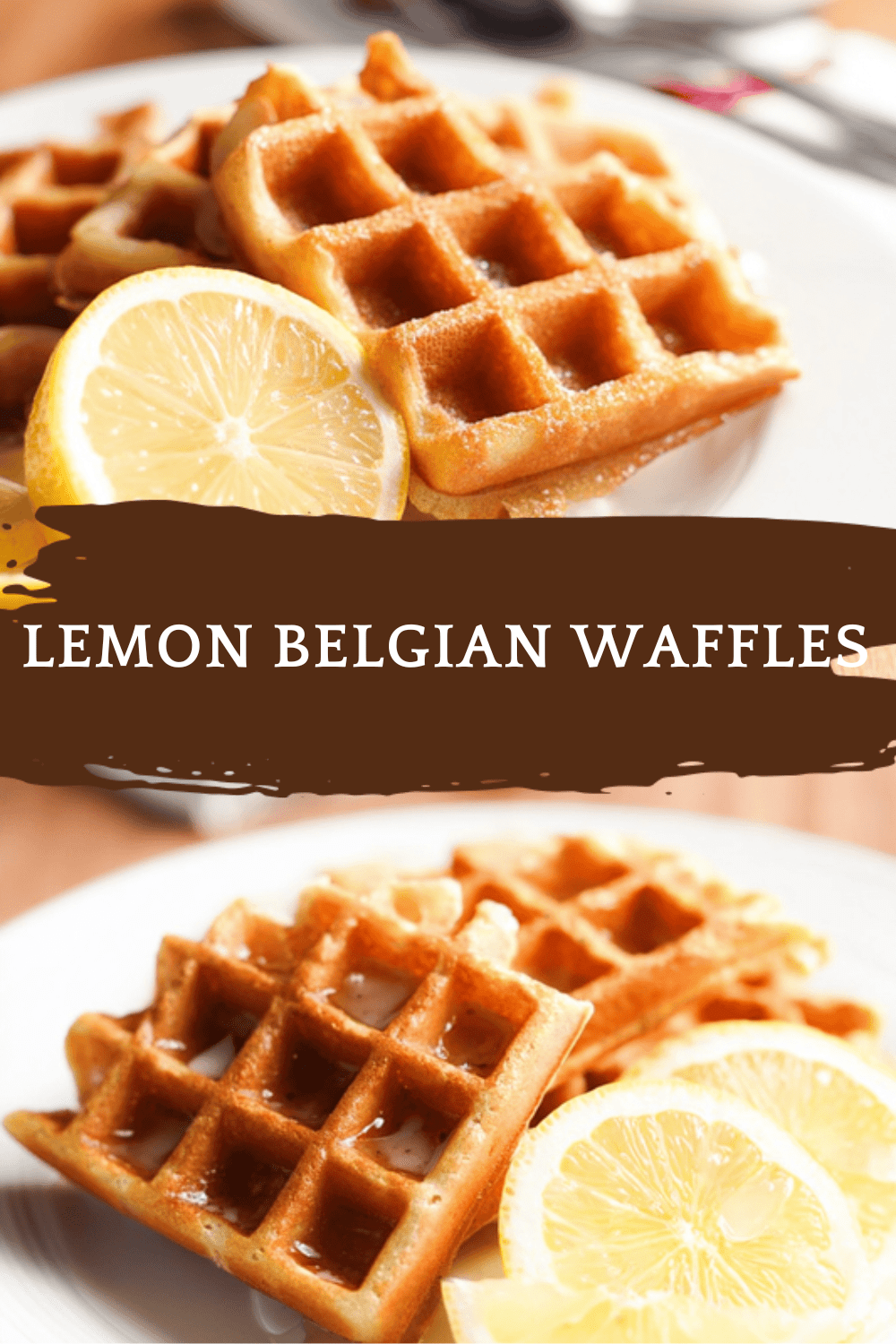 Lemon Belgian Waffles
