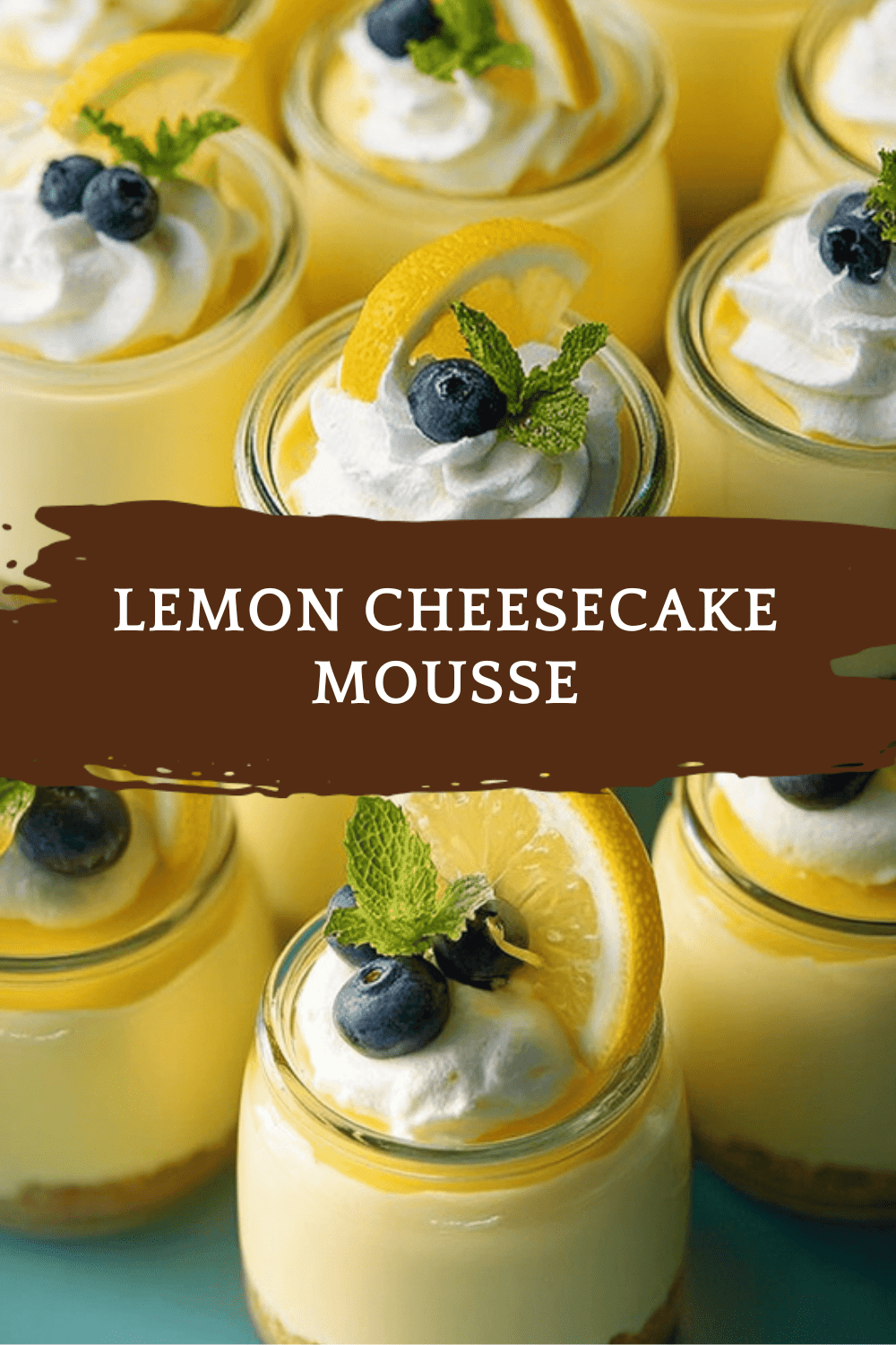 Lemon Cheesecake Mousse