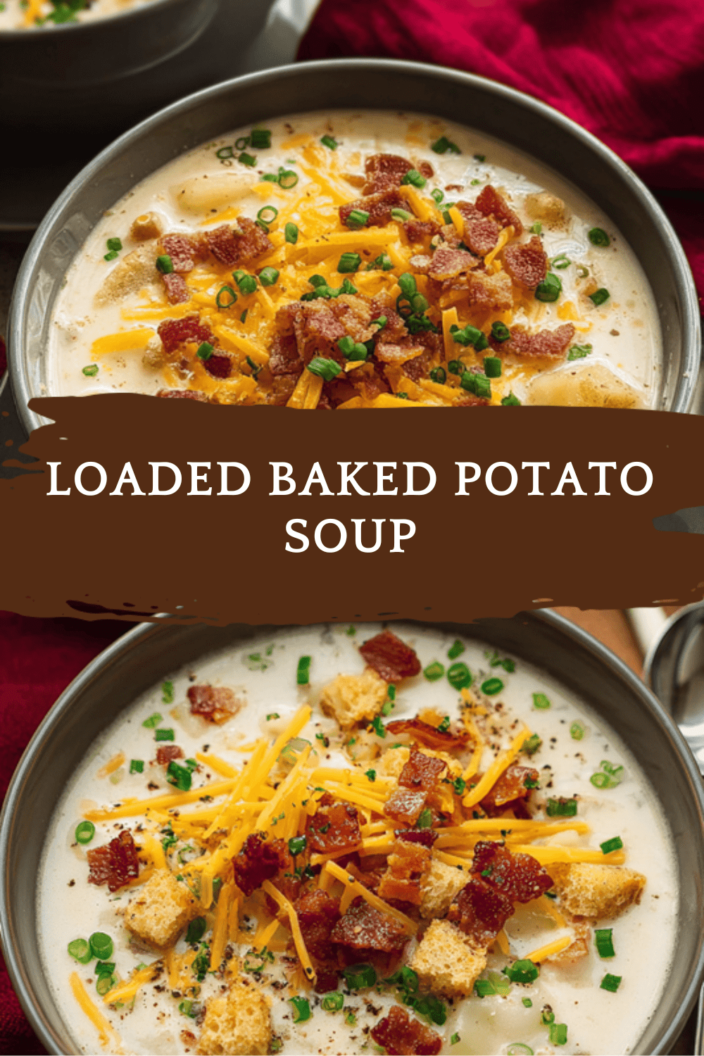 Loaded Baked Potato Soup Recipe With Classic Toppings 6 Loaded Baked Potato Soup
