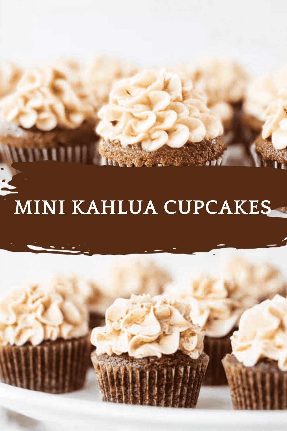 Mini Kahlua Cupcakes