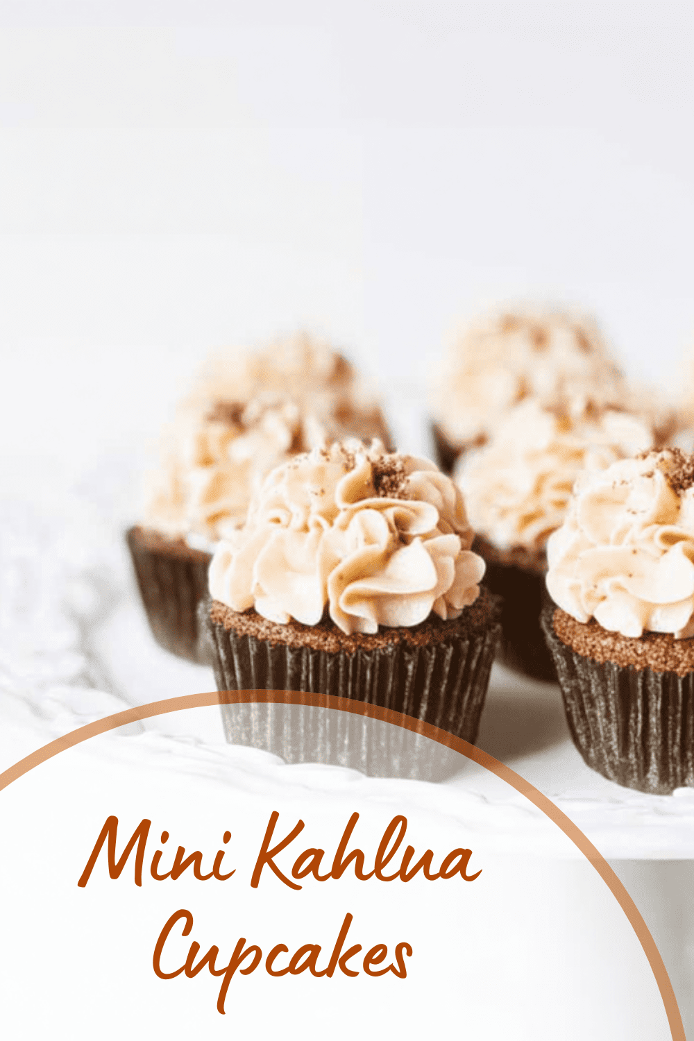 Mini Kahlua Cupcakes