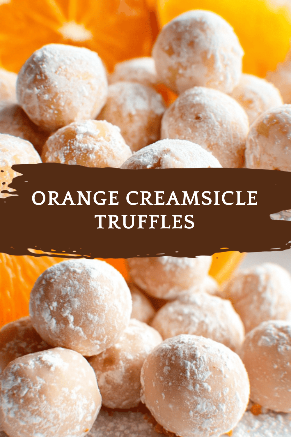 Orange Creamsicle Truffles