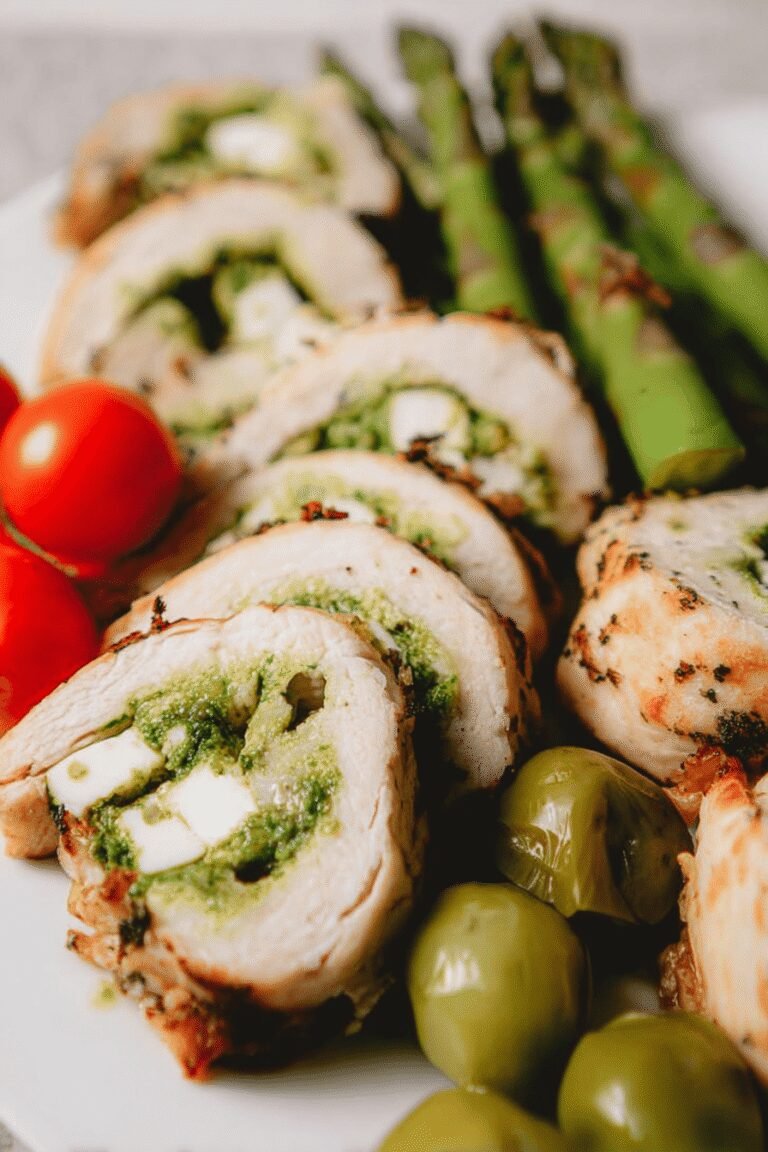 Pesto Chicken Rolls Asparagus 80.Png