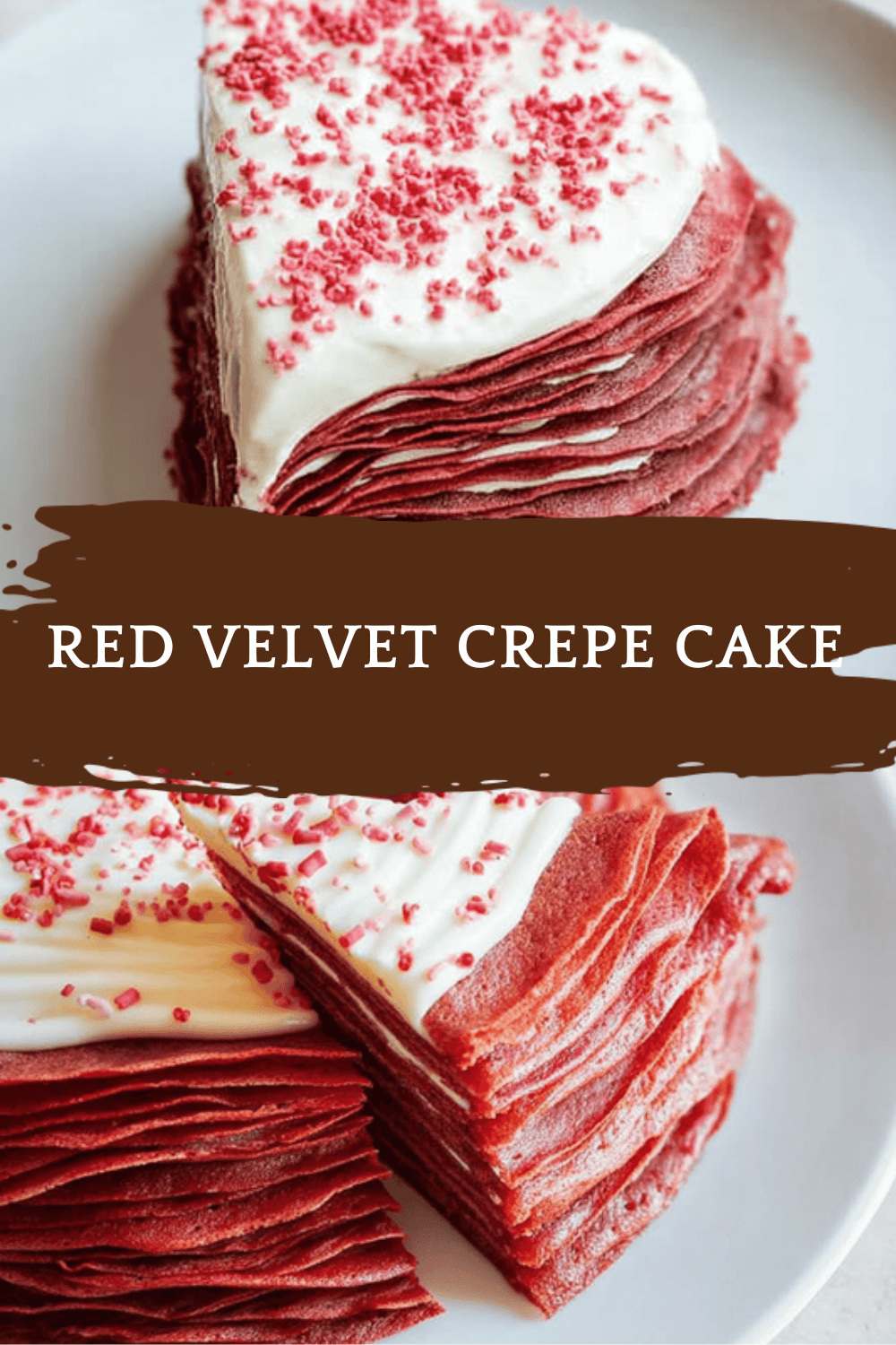 Red Velvet Crepe Cake