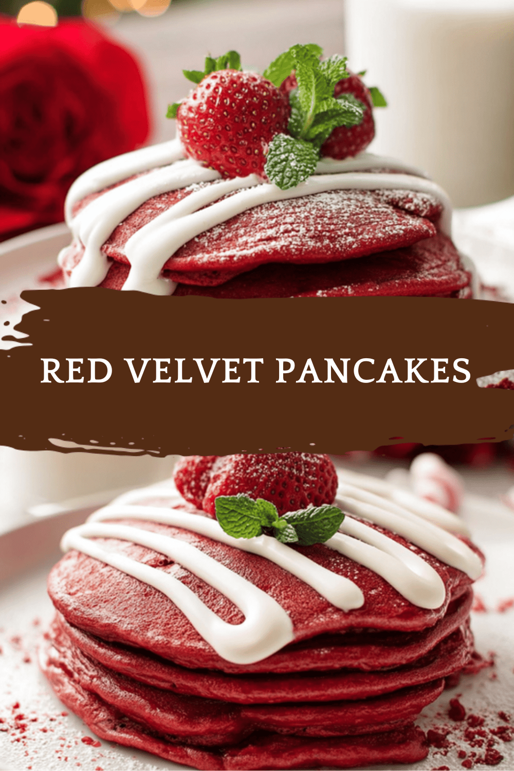 Red Velvet Pancakes