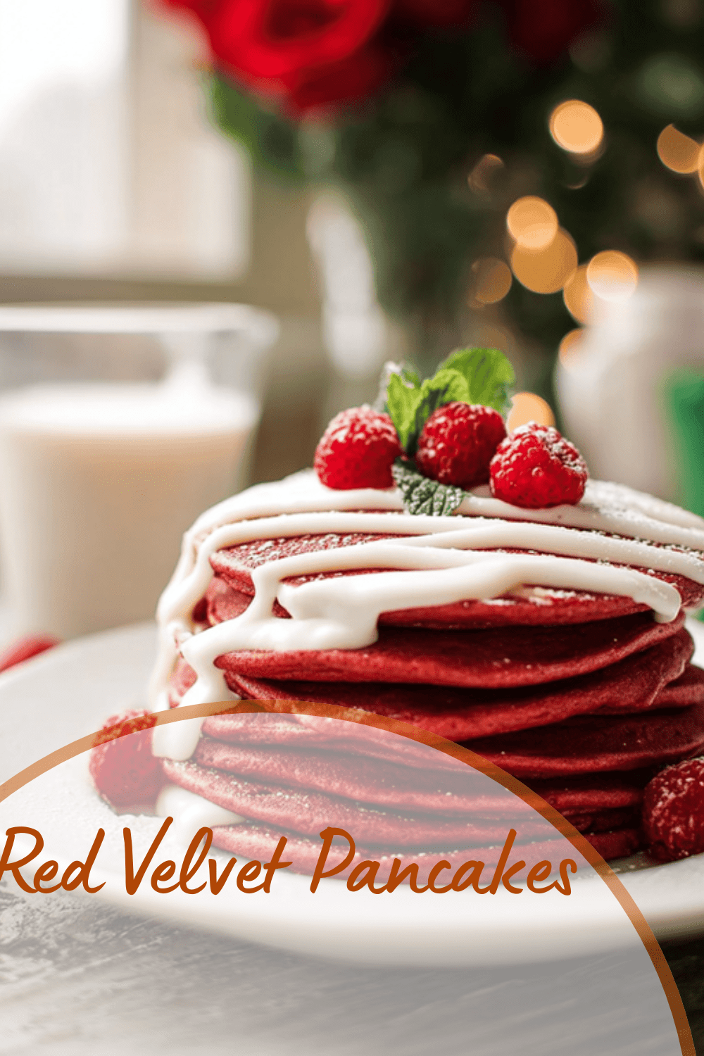 Red Velvet Pancakes