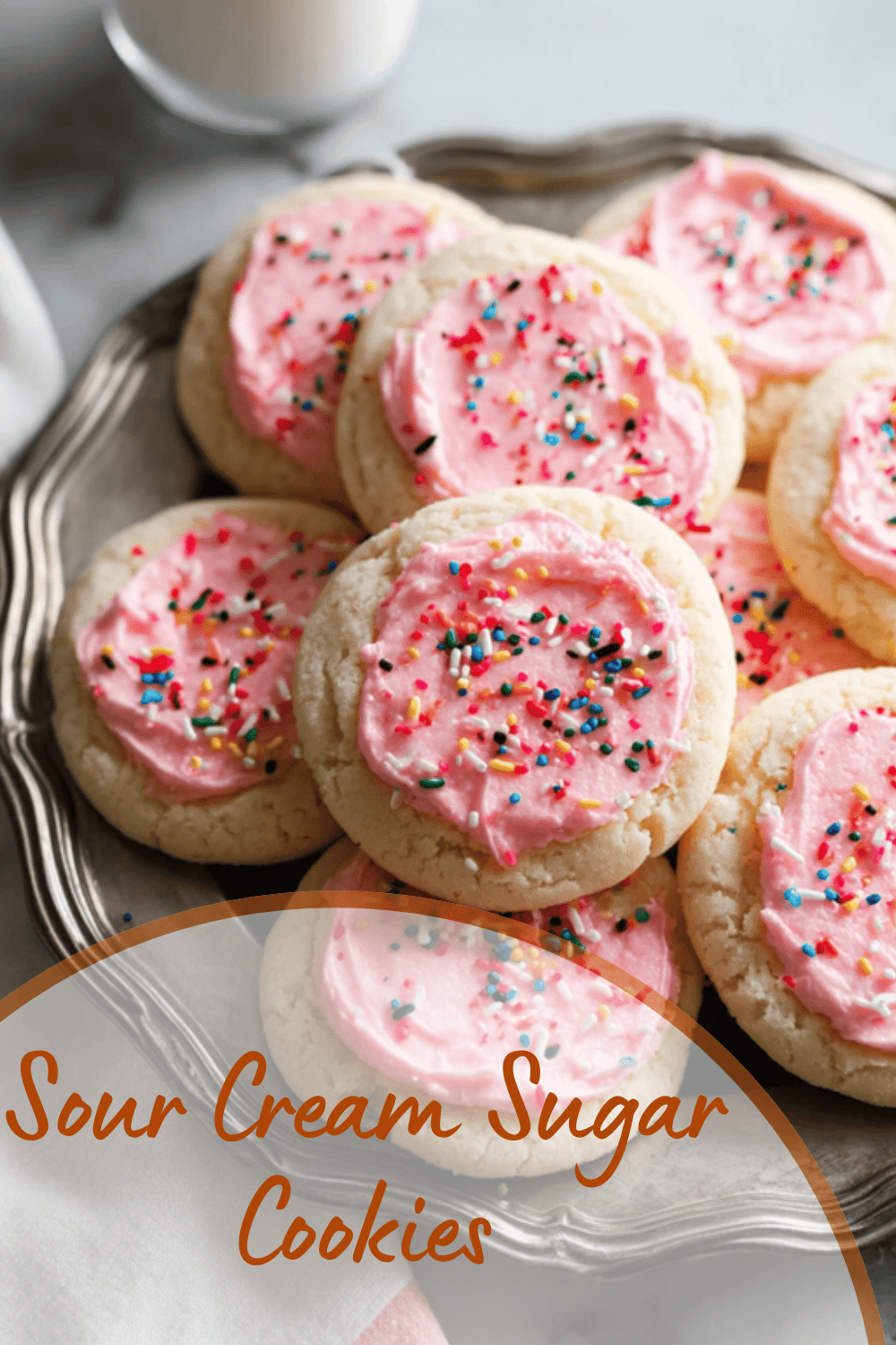 Sour Cream Sugar Cookies